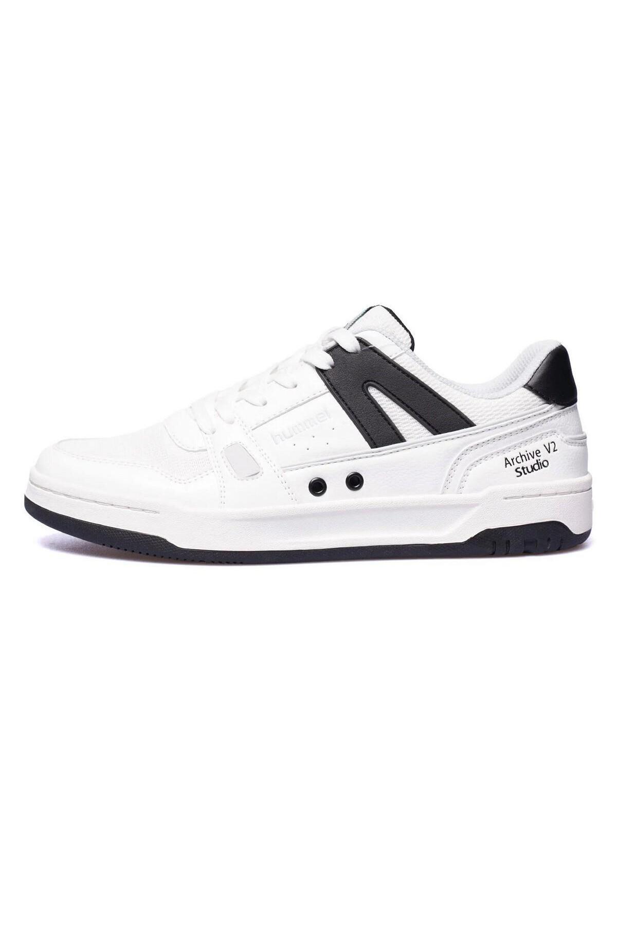 کفش ورزشی راحتی یونیسکس مدل Studio V2، سفید، کد 900670-9124 هامل کفش اسنیکر hummel