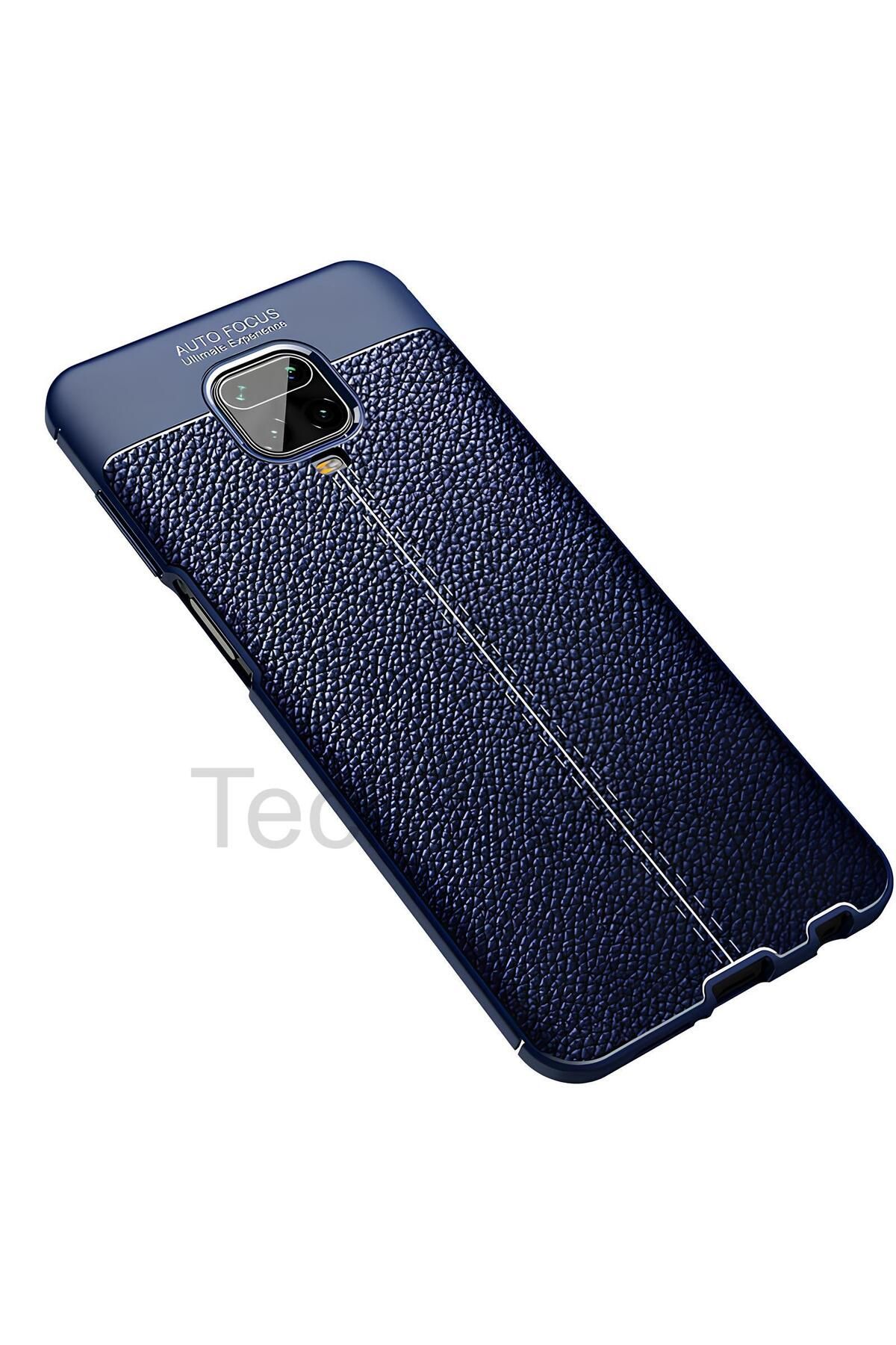 TechTrove Xiaomi Redmi Note 9 Pro Kılıf Deri Extra Korumalı Slikon Kapak