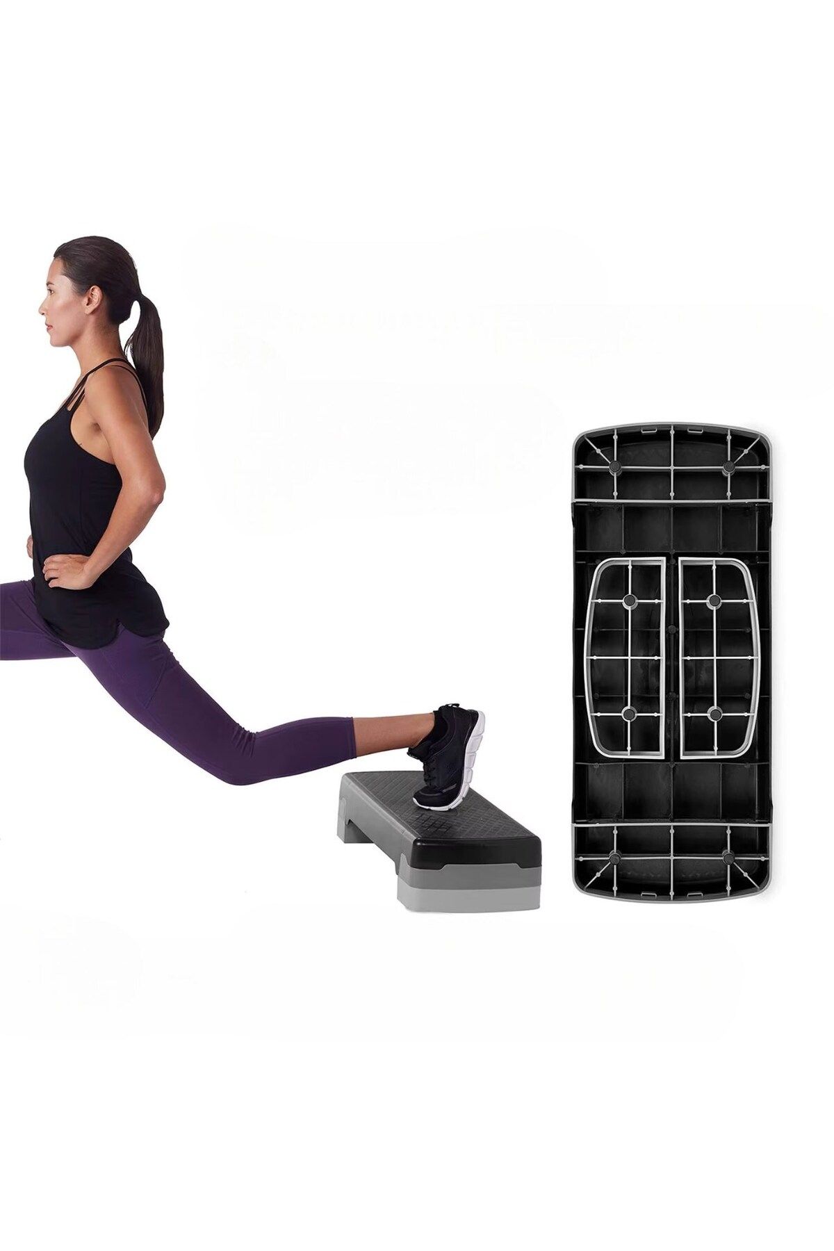 CKSpor-Stepper Board 2 Step Height Adjustable Stepper Exerciser Cks-7 6
