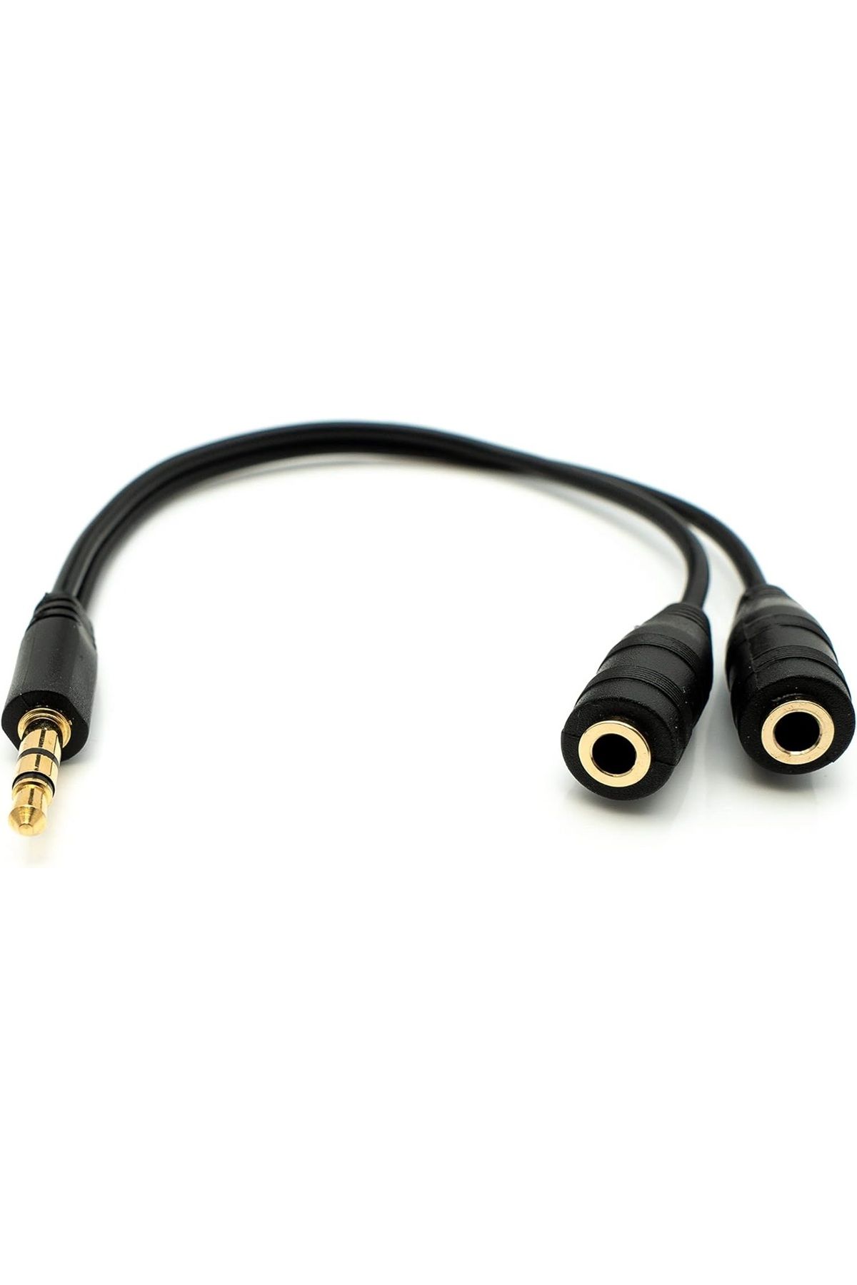 SpeedUF 3.5mm Stereo Kulaklık Ses Çoklayıcı Y Kablo 2 Dişi 1 Erkek Splitter Kablo