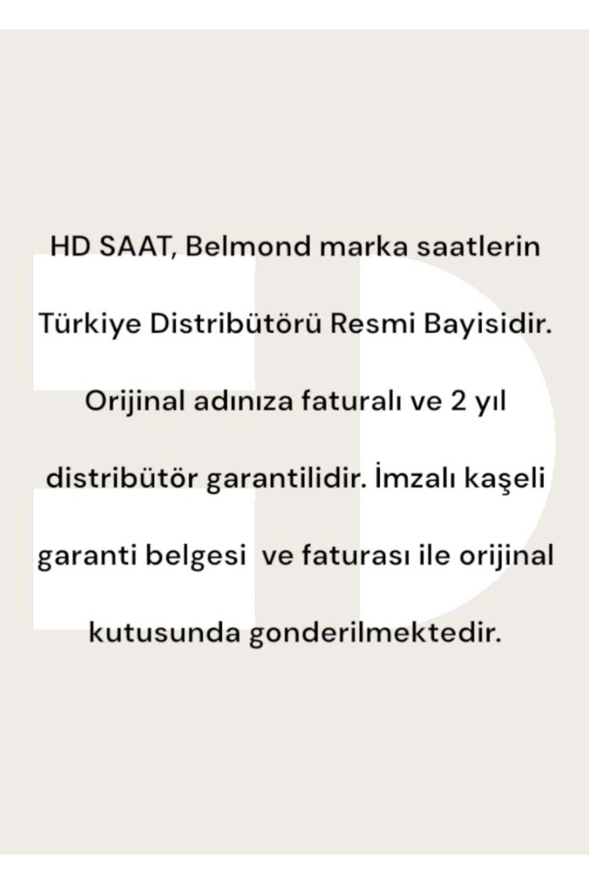 Belmond-ساعة يد رجالية أصلية وظائف نشطة 5 ATM مقاومة للماء بسوار فولاذي 4