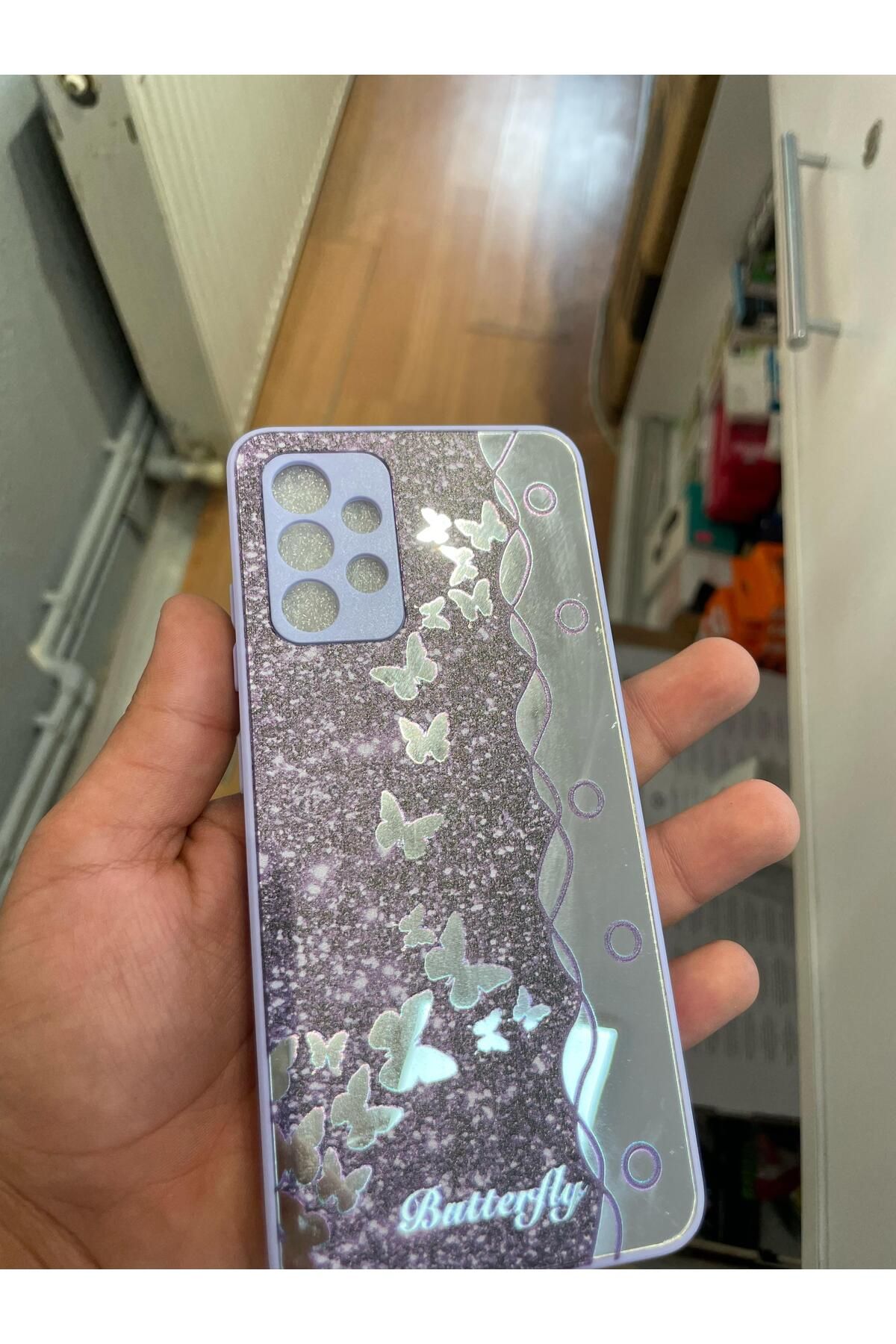 kayramtelekom Samsung a32 4G butterfly kılıf