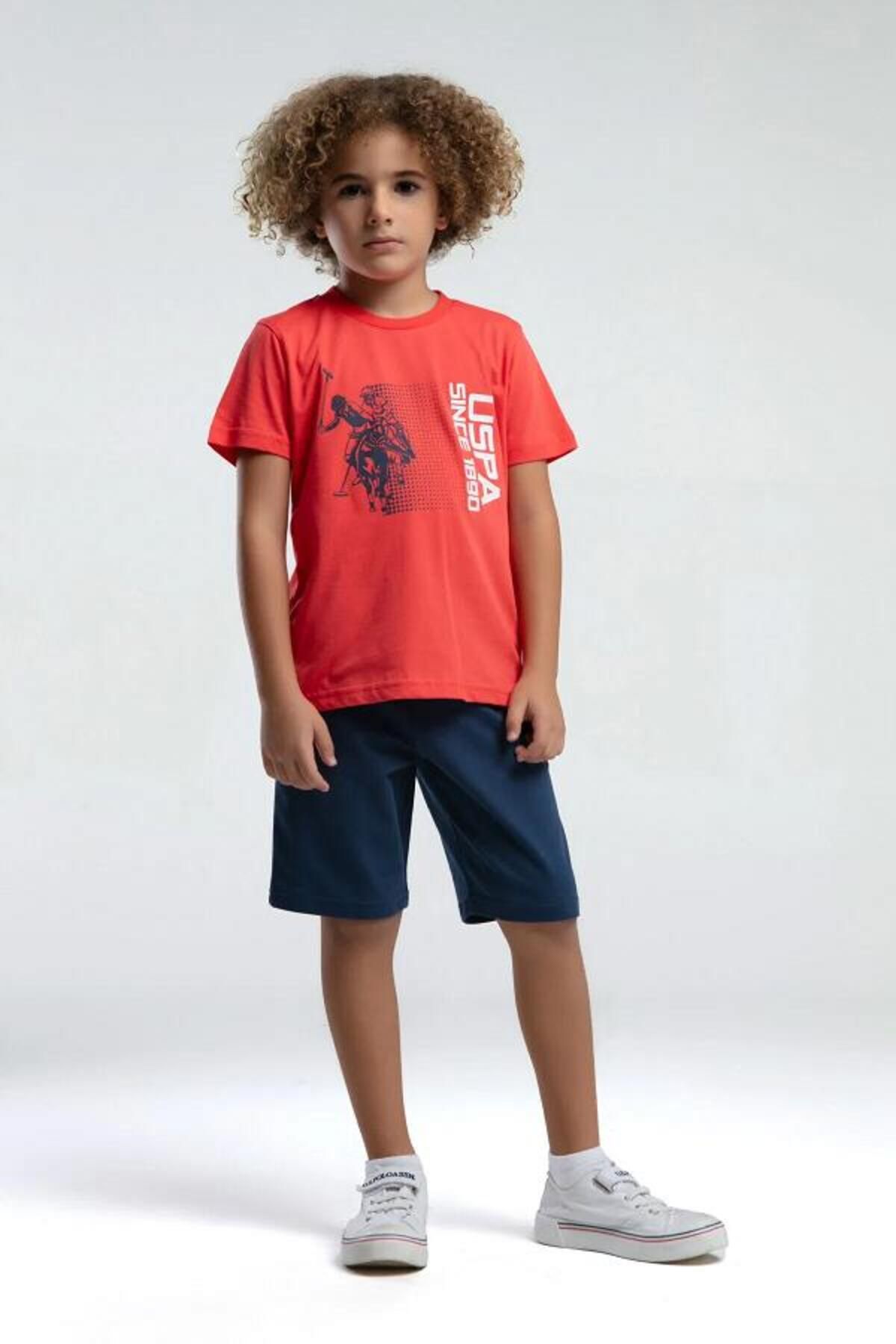U.S. Polo Assn. Kids U.S POLO US2025-G ERKEK BERMUDA TAKIM