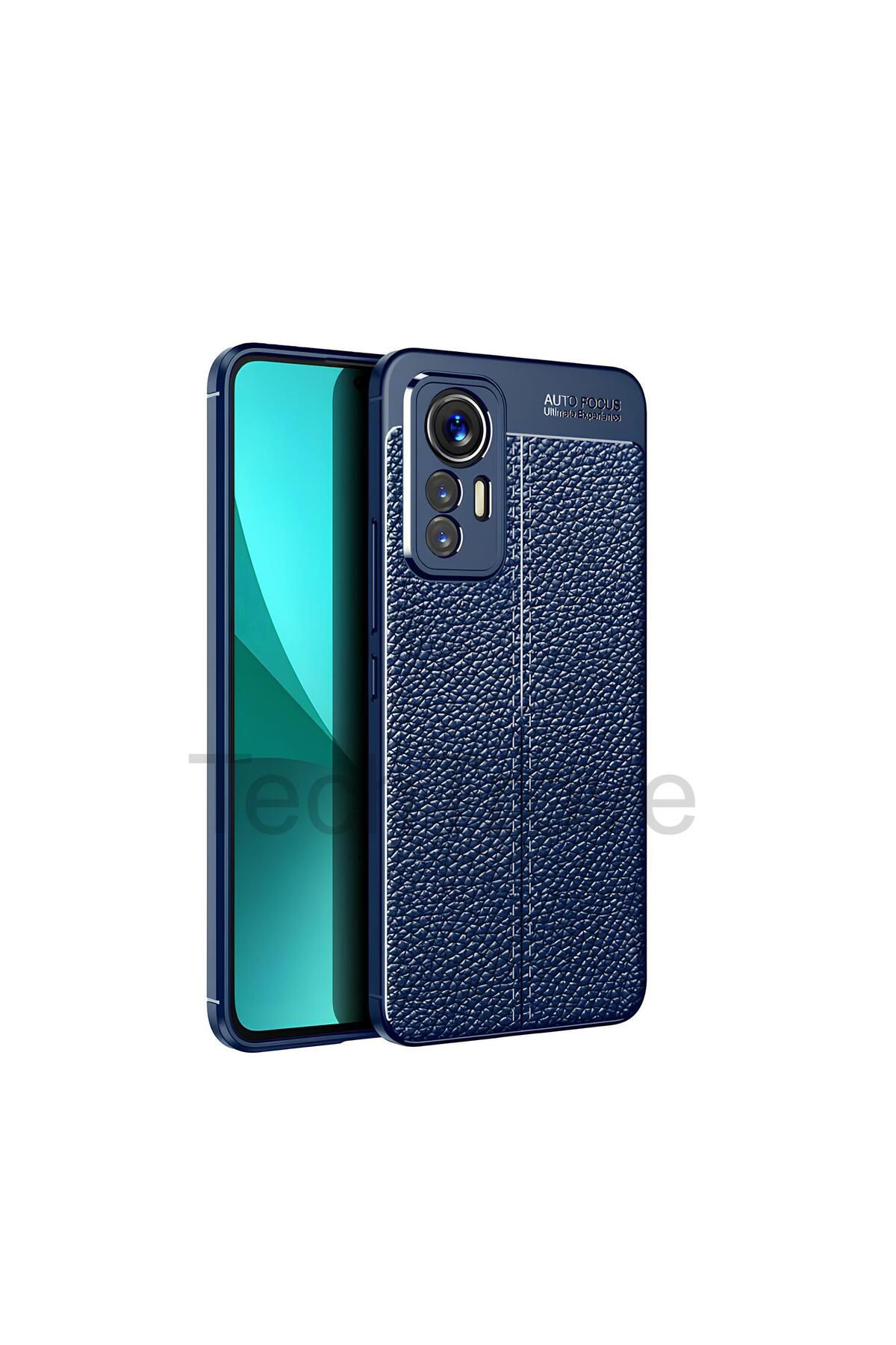 TechTrove Xiaomi Mi 12 Lite Kılıf Deri Extra Korumalı Slikon Kapak