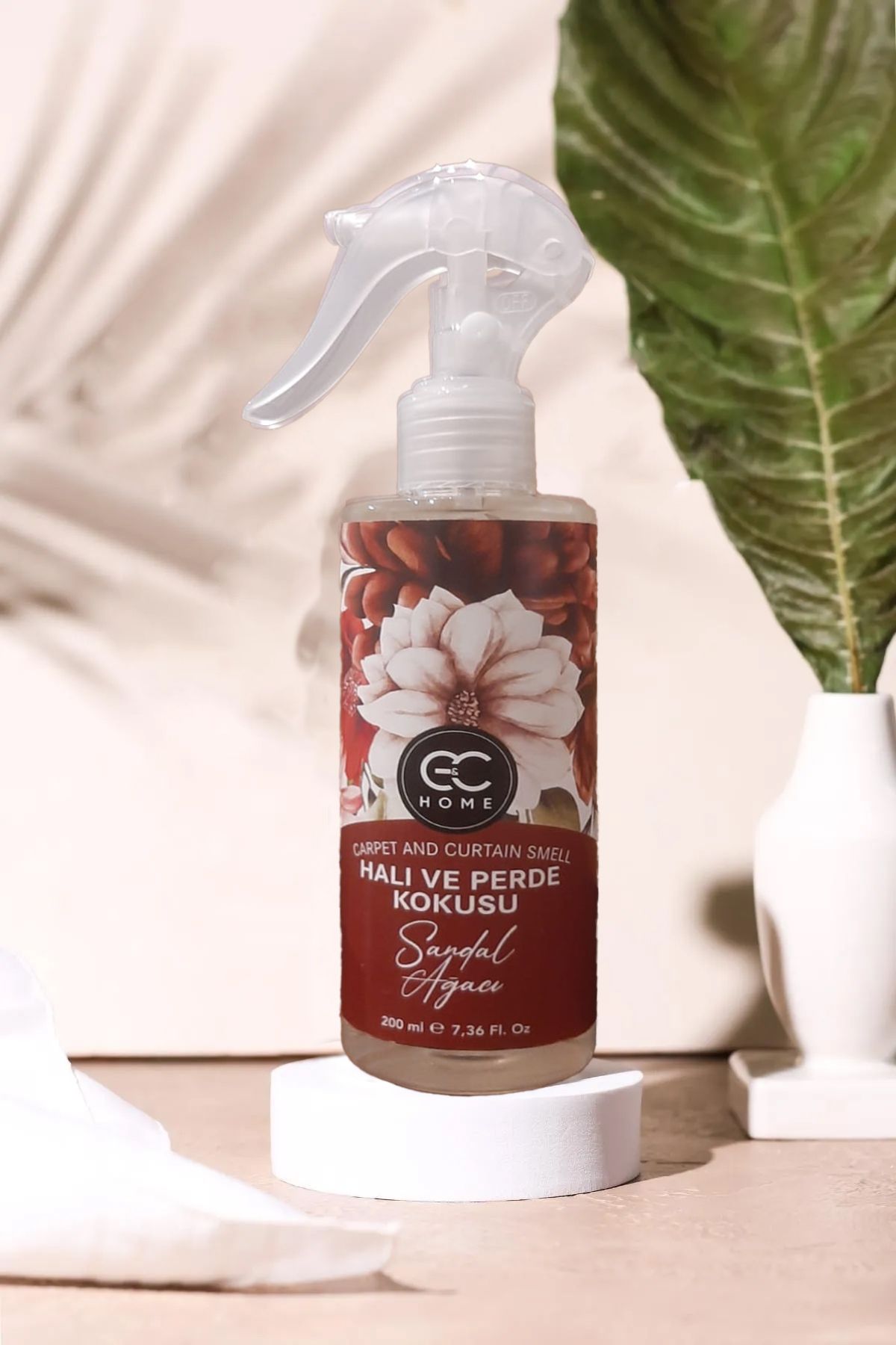G&C HOME SANDAL AĞACI AROMALI Halı Perde Ve Koltuk Kokusu SPREY 200 ML