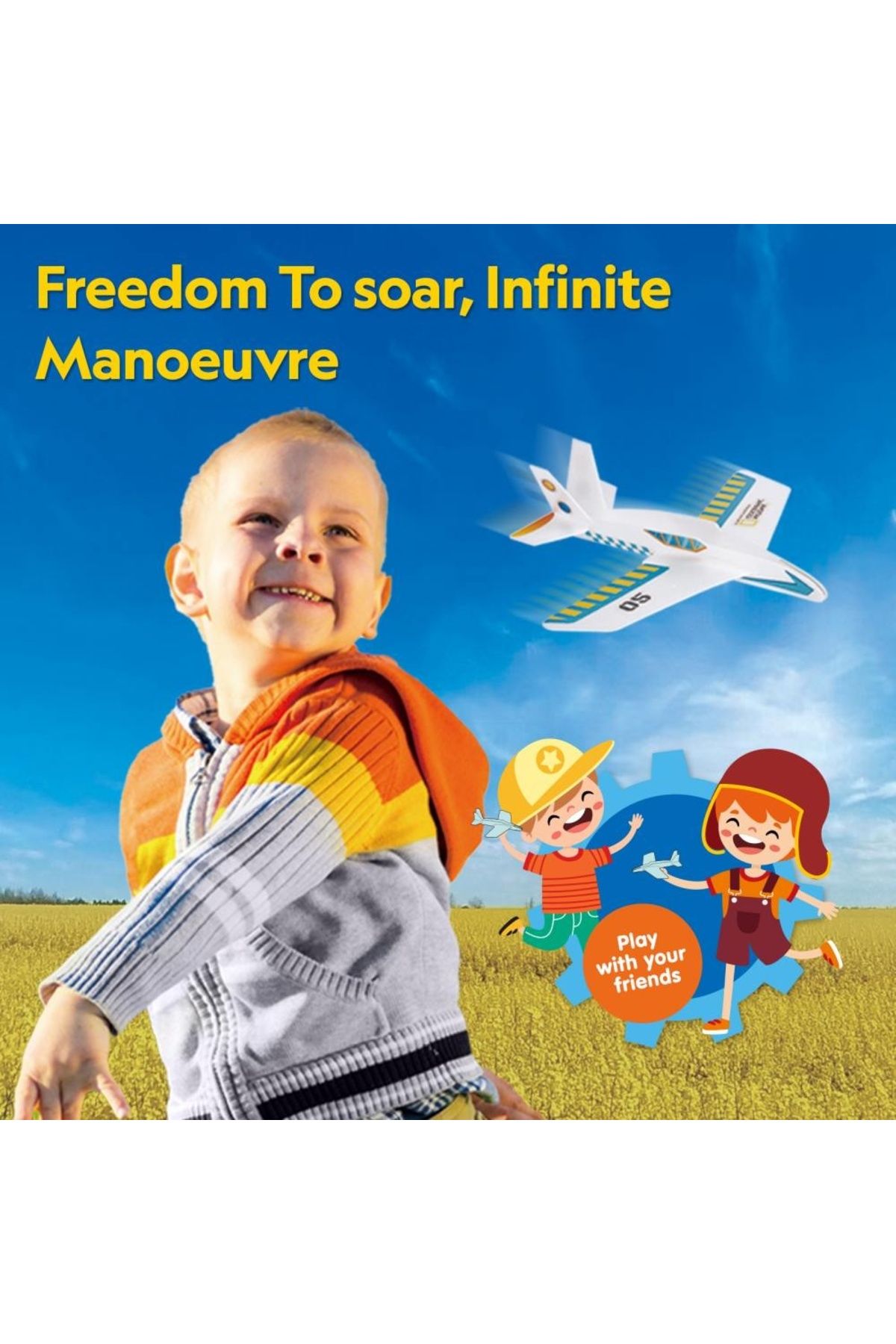 Cubic Fun-- 3D Puzzle airplanes that rotate 360 degrees 20 pieces 4