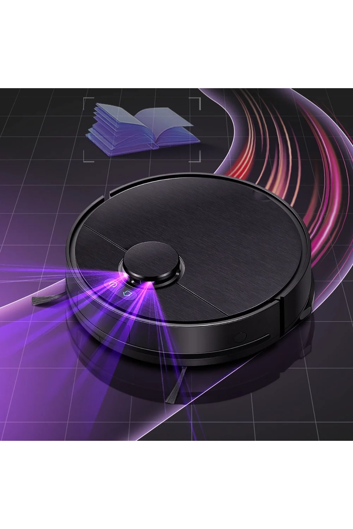 Liectroux-Aspirator robot cu funcție de spălare, Liectroux G7 (D6816), navigare laser LDS (Lidar + SLAM), 180 de minute 2