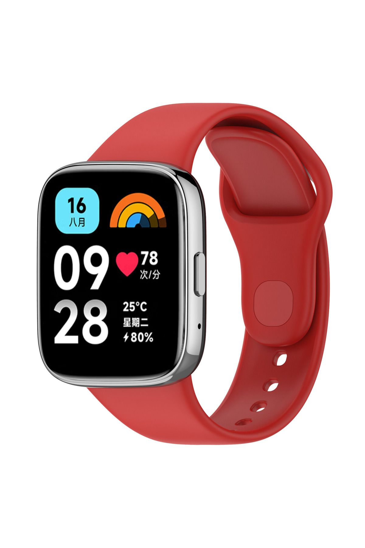 Novatis Redmi Watch 3 Active Uyumlu Kordon Yumuşak Silikon Soft Akıllı Saat Bileklik Kordonu