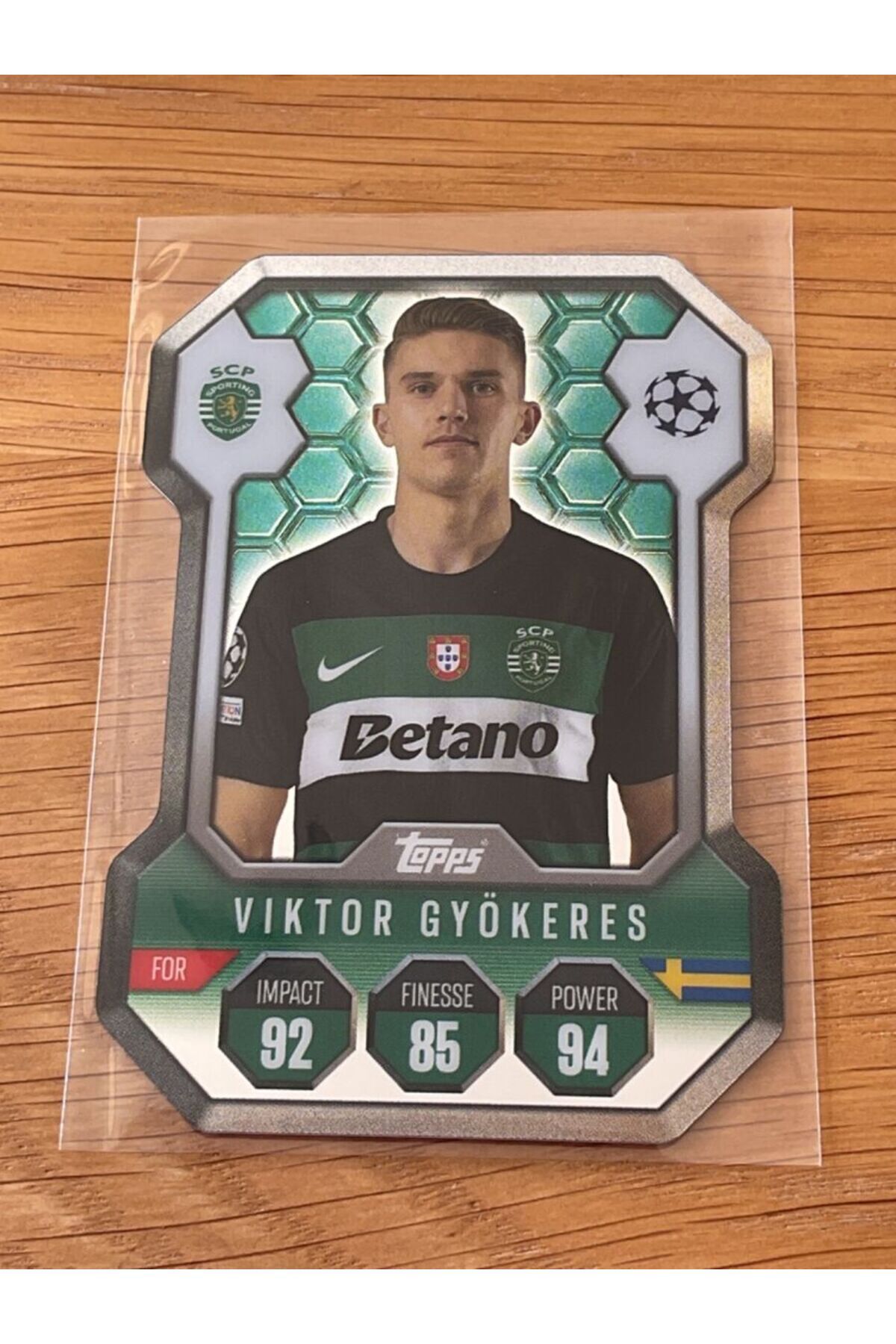 Topps Match Attax 2024/25 - Viktor Gyokeres Chrome Shield