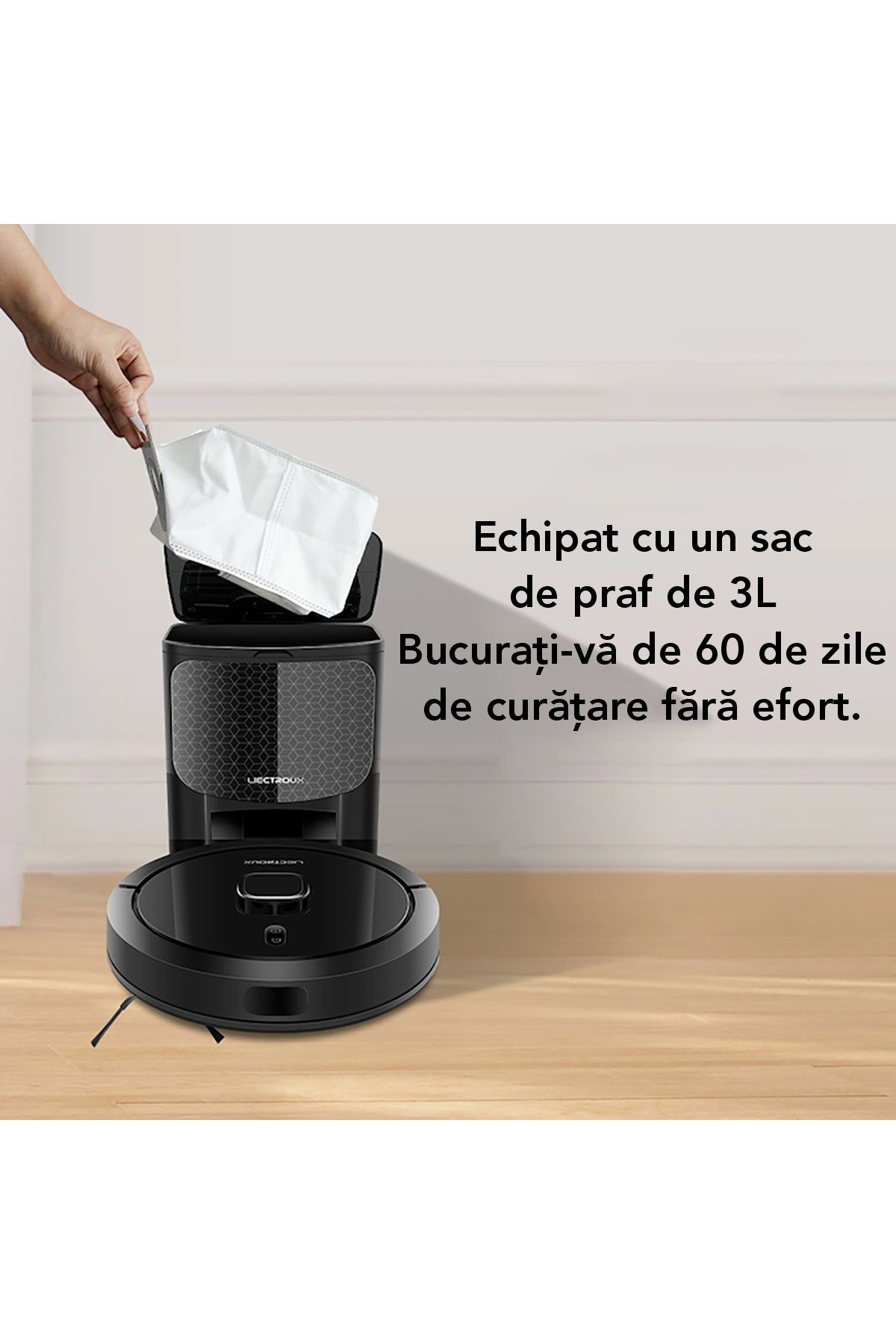 Liectroux-Aspirator robot cu funcție de spălare, Liectroux G7 (D6816), navigare laser LDS (Lidar + SLAM), 180 de minute 6