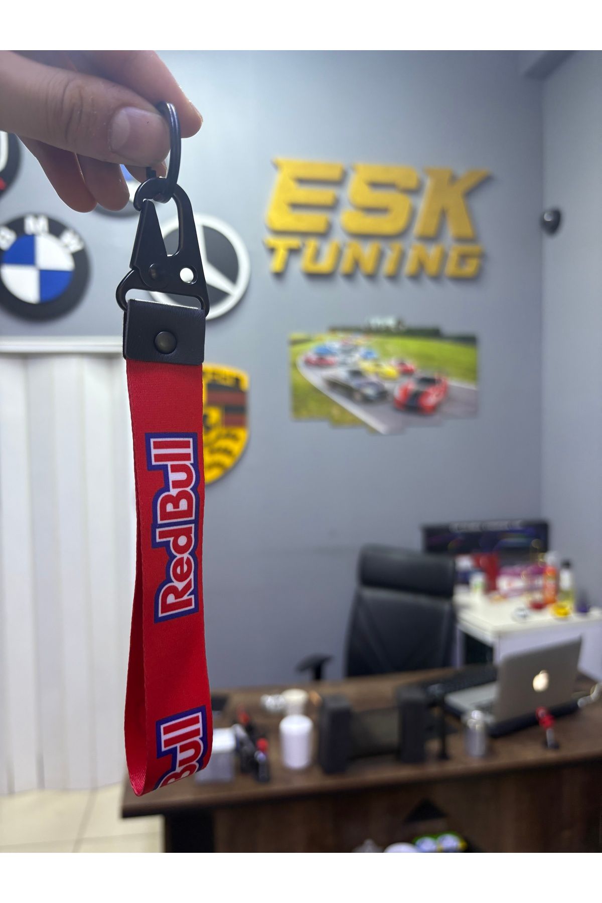 ESK TUNİNG Anahtarlık 3D Baskılı Bez Anahtarlık