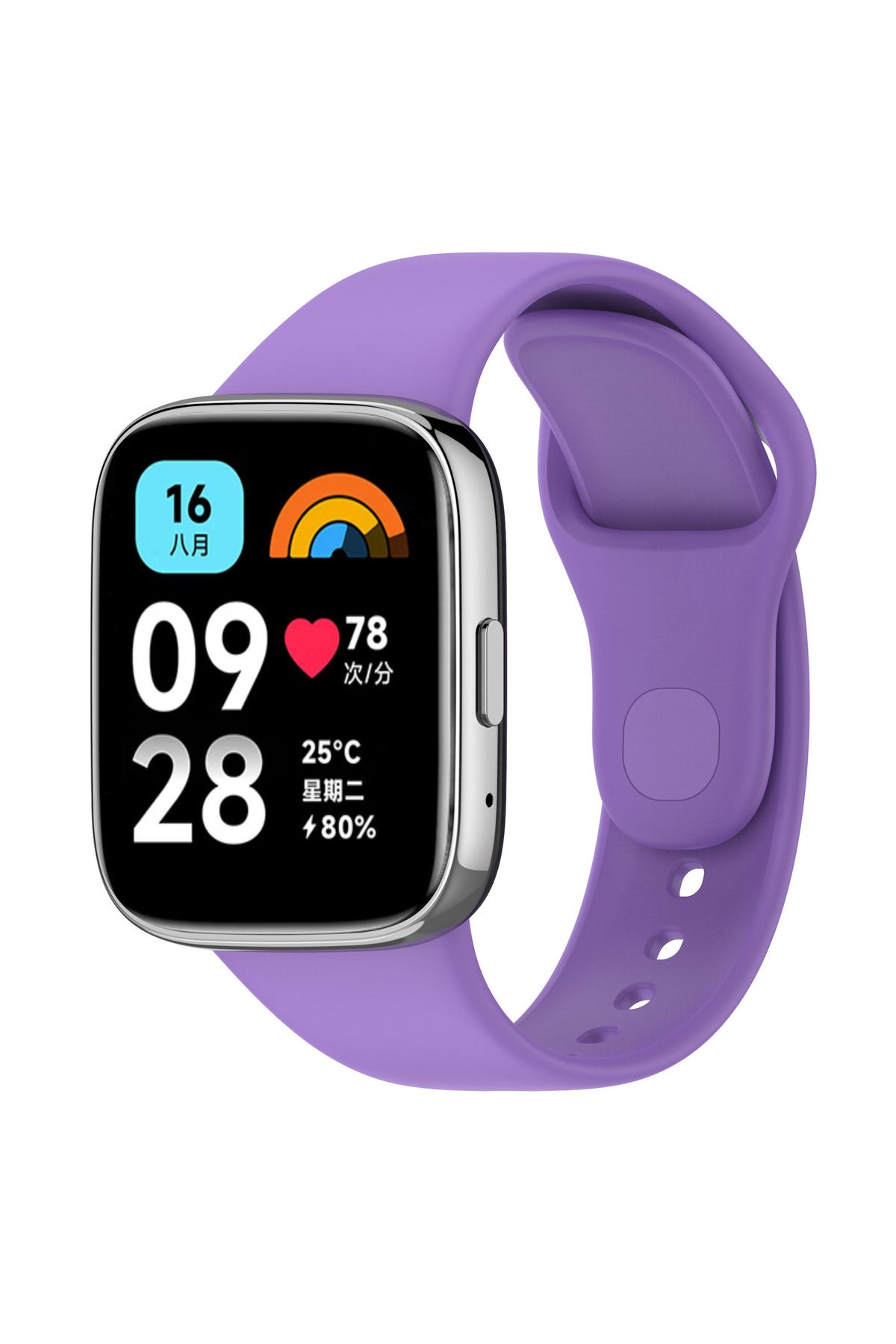 Dexmon Redmi Watch 3 Active Uyumlu Kordon Yumuşak Silikon Soft Akıllı Saat Bileklik Kordonu