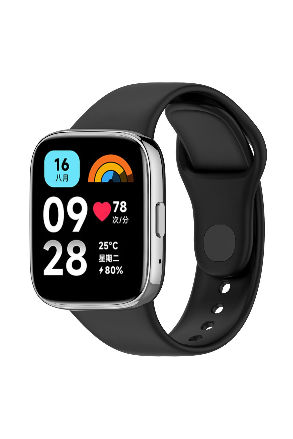 Novatis Redmi Watch 3 Active Uyumlu Kordon Yumuşak Silikon Soft Akıllı Saat Bileklik Kordonu