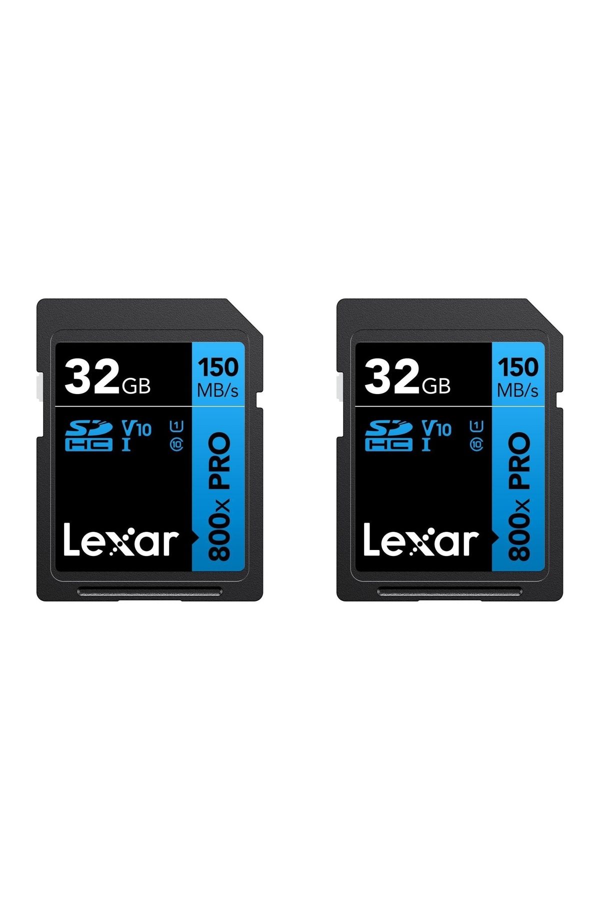 Lexar 2'li Paket 32GB 800X Pro 150MB/S Sdhc Sd Hafıza Kartı 24FİLM