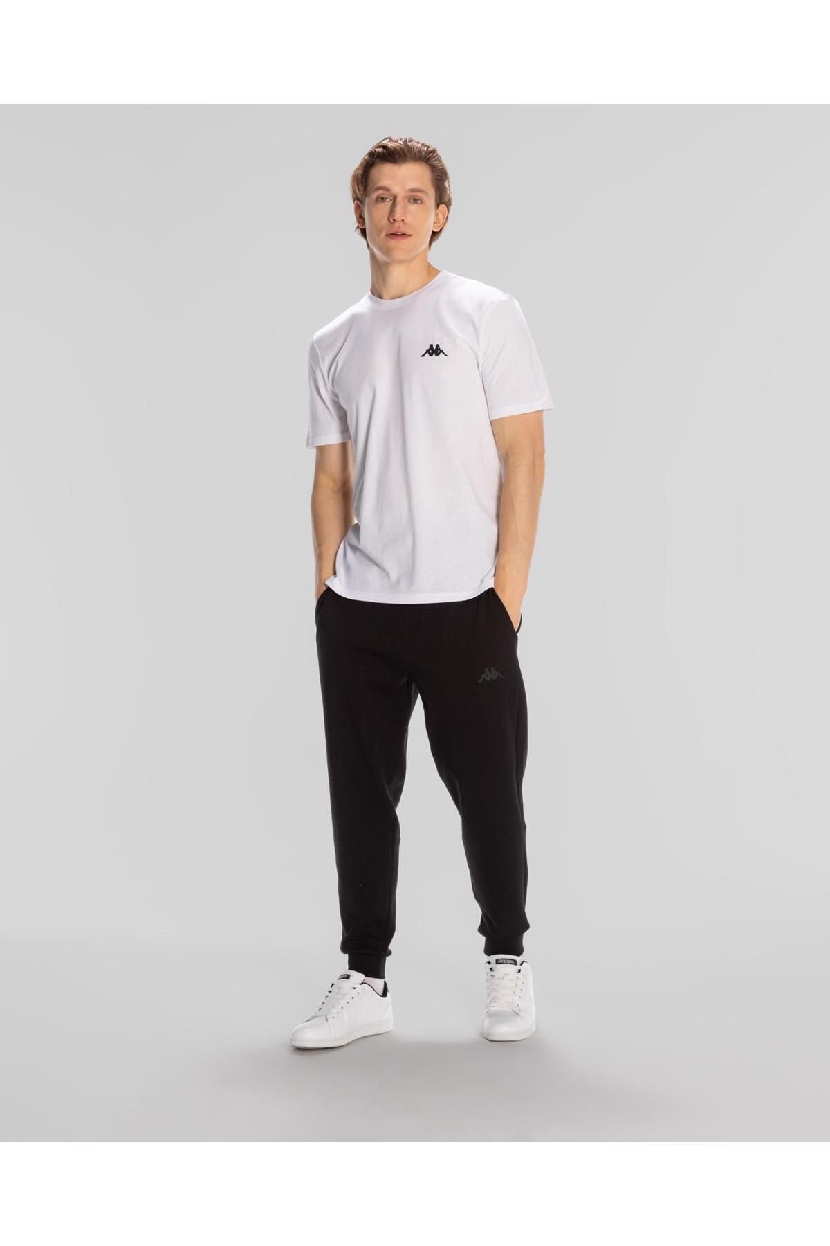 Kappa-Logo Cafuz Men's White Regular Fit T-Shirt 2