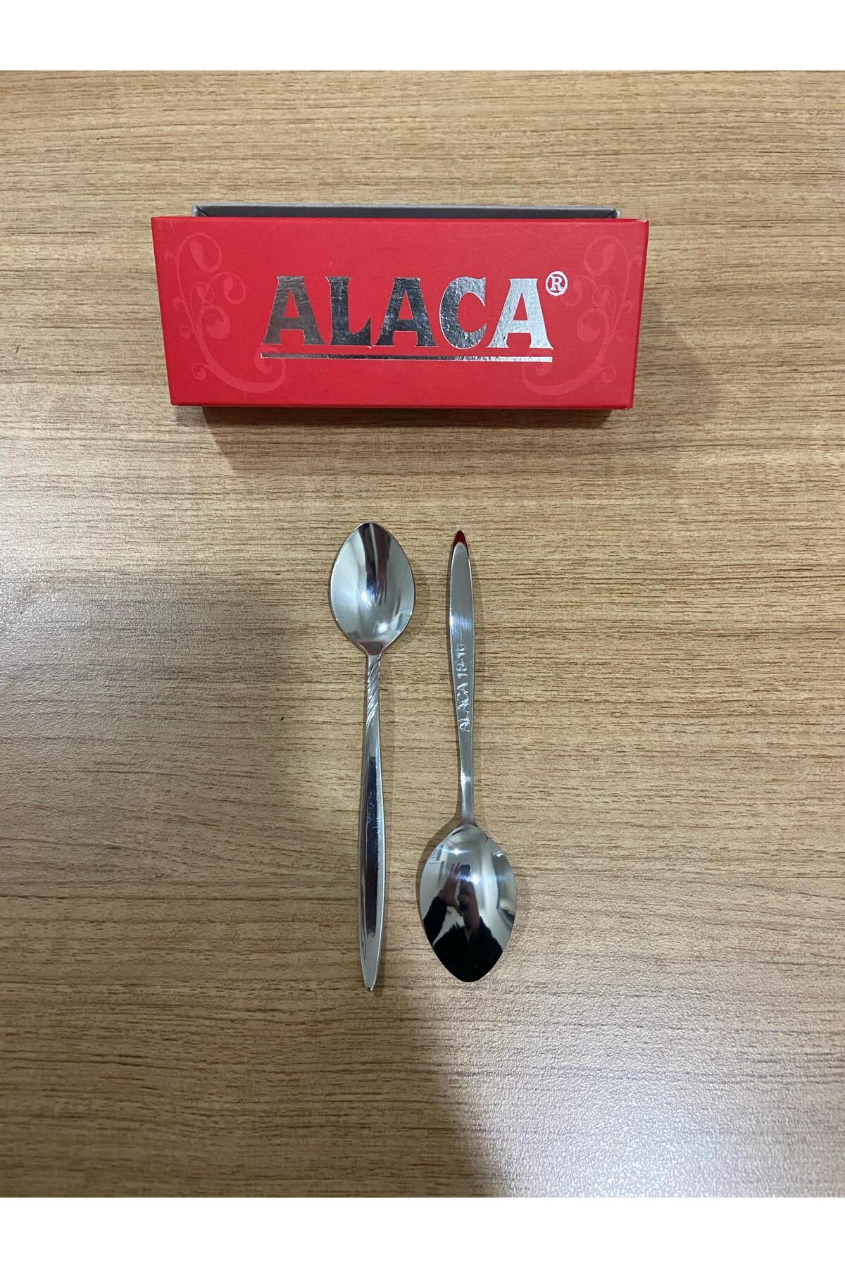 Alaca GERDAN MODEL 12 ADET PASLANMAZ ÇAY KAŞIĞI