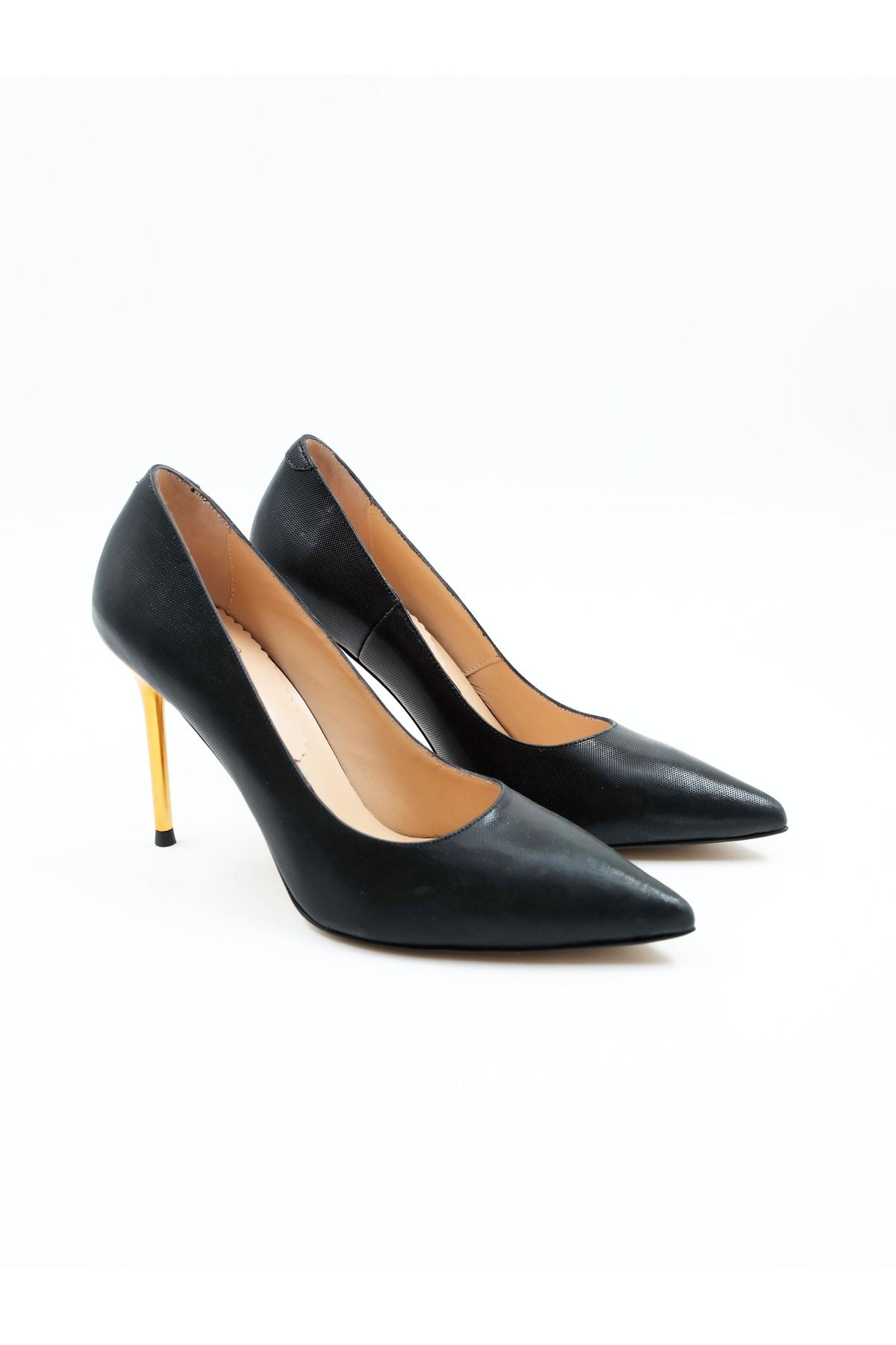 Tenau Kadın Hakiki Deri Stiletto