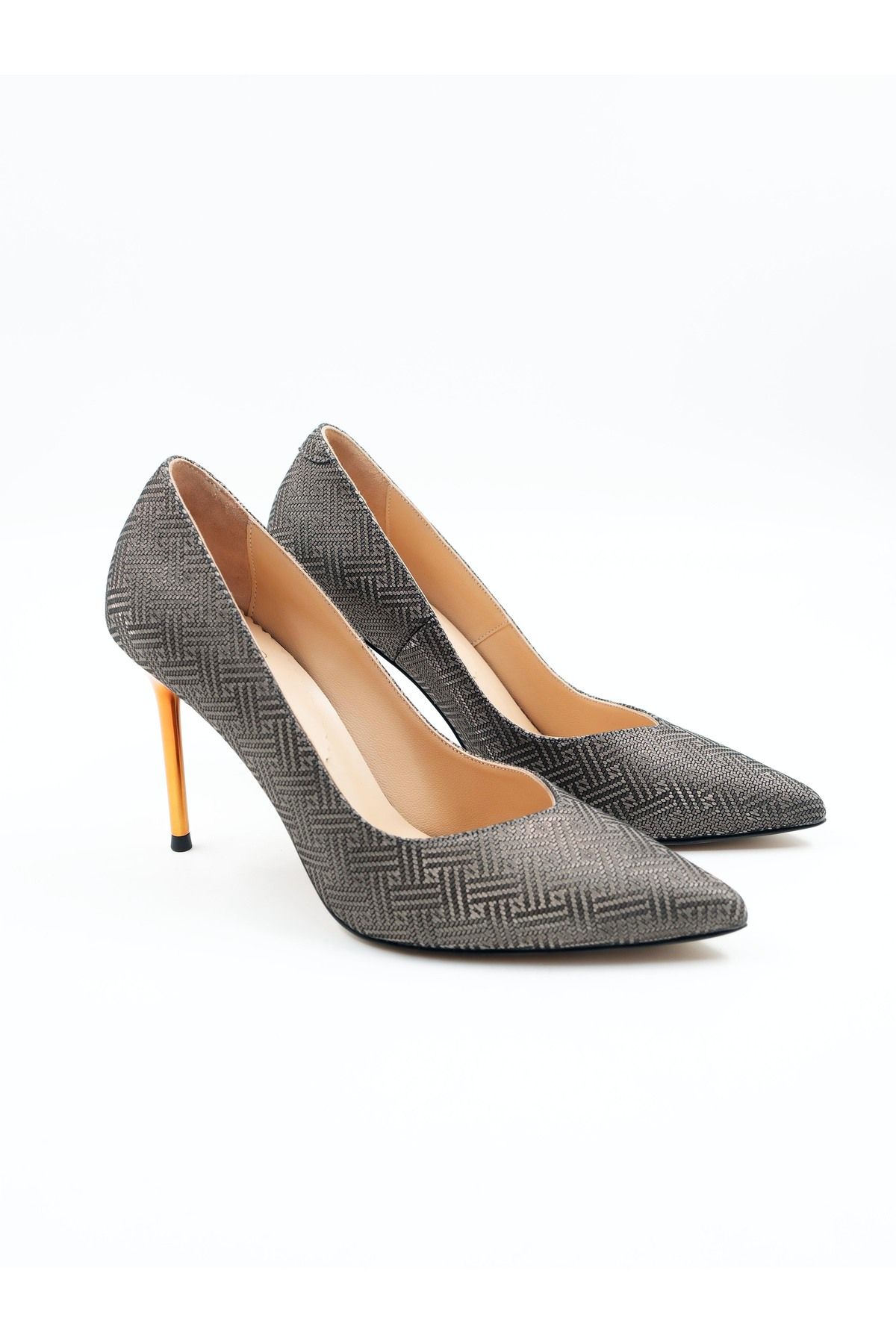 Tenau Kadın Hakiki Deri Stiletto