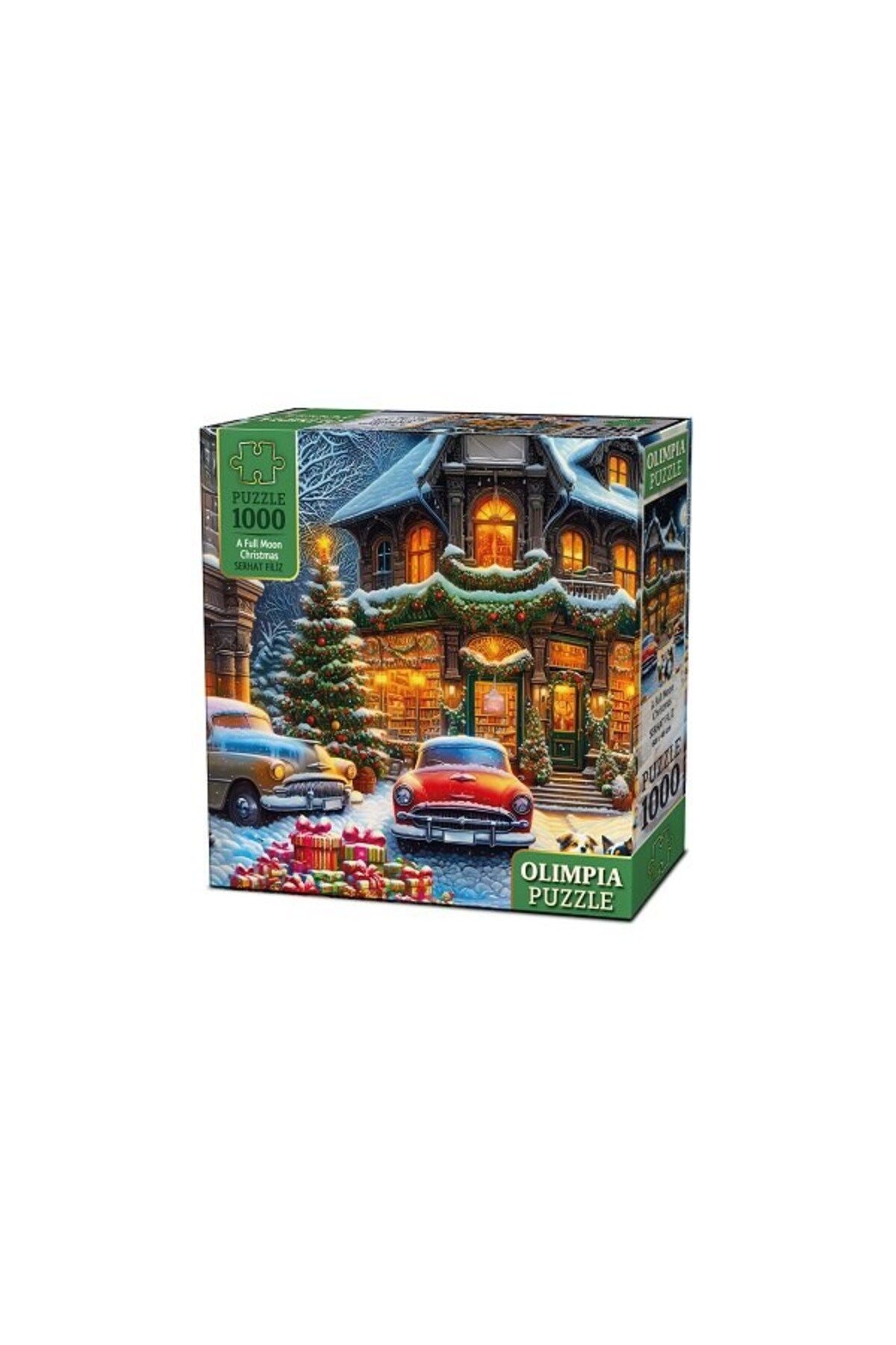 Afark Olimpia Puzzle 1000 Parça A Full Moon Xmas