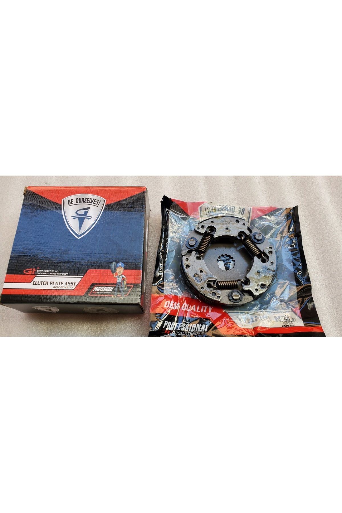 karagöz motor CRYPTON DEBRİYAJ BALATA 3-LÜ KOMP.ÖN