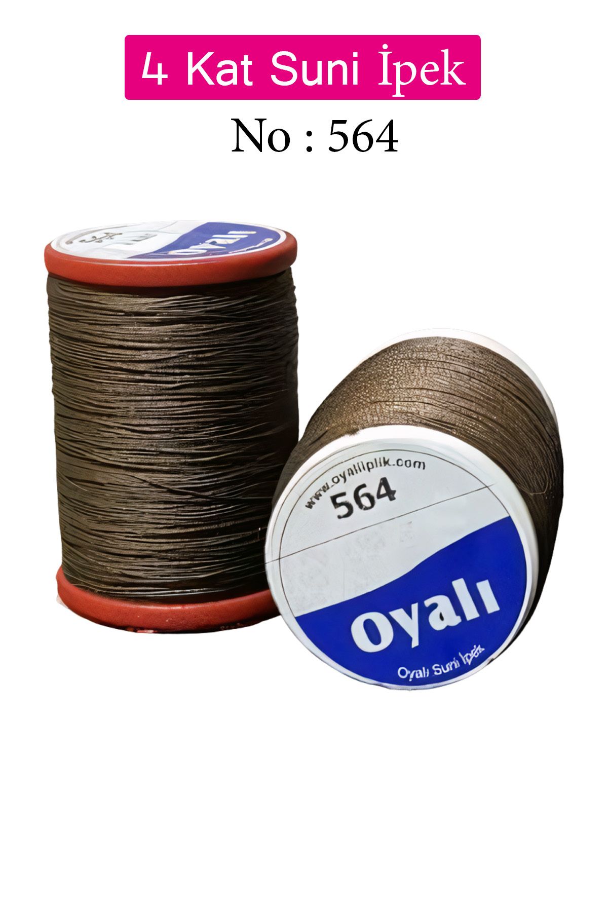 Royaleks Oyalı 4 Kat Suni İpek İplik İğne Oyası Boncuk İpi Tığ Oyası No:564