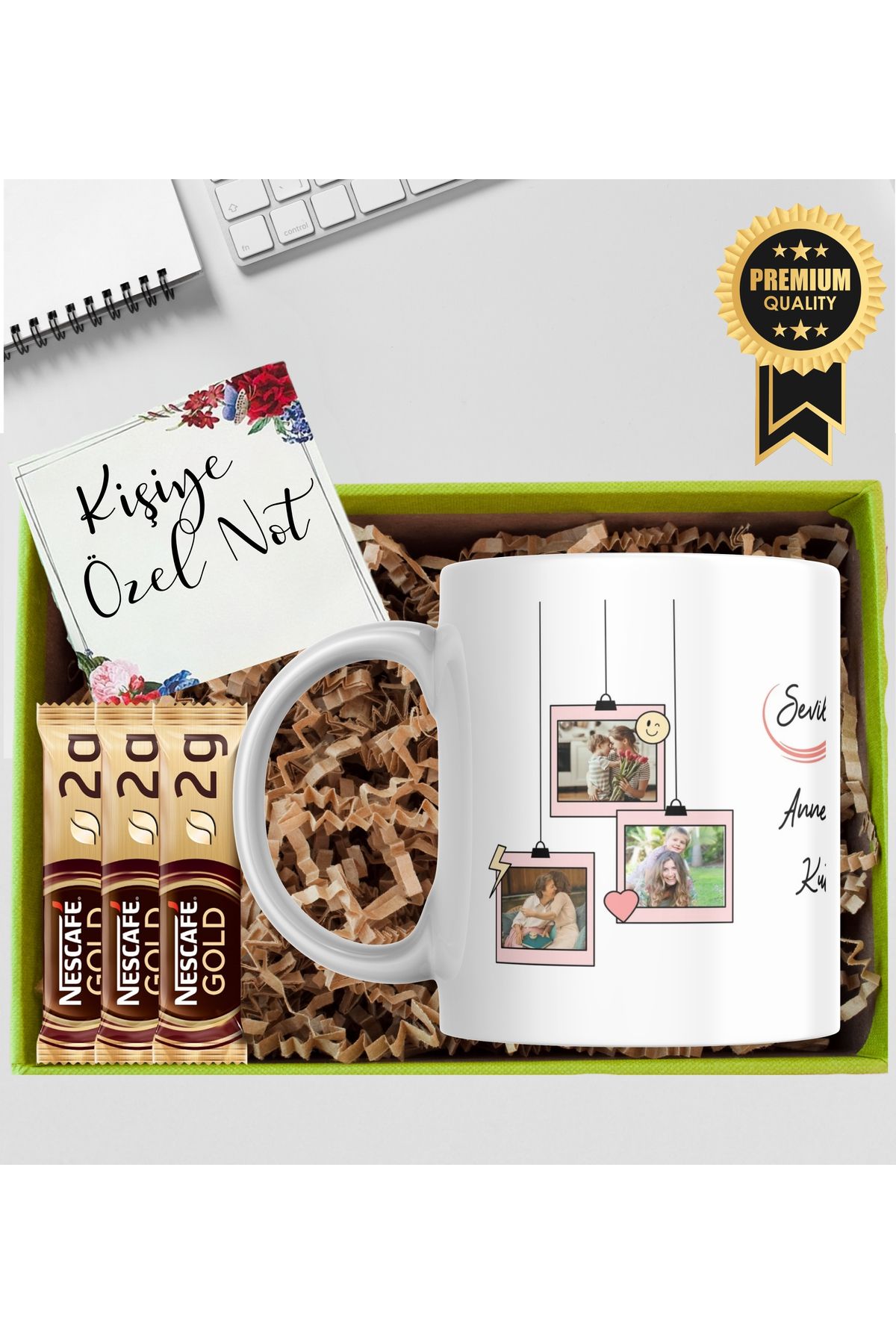 DEARMUG Kupa Bardak, Anneler Günü, Porselen Kupa, Hediyelik Kupa, Fotoğraflı Kupa, Kahve, Kupa Bardak
