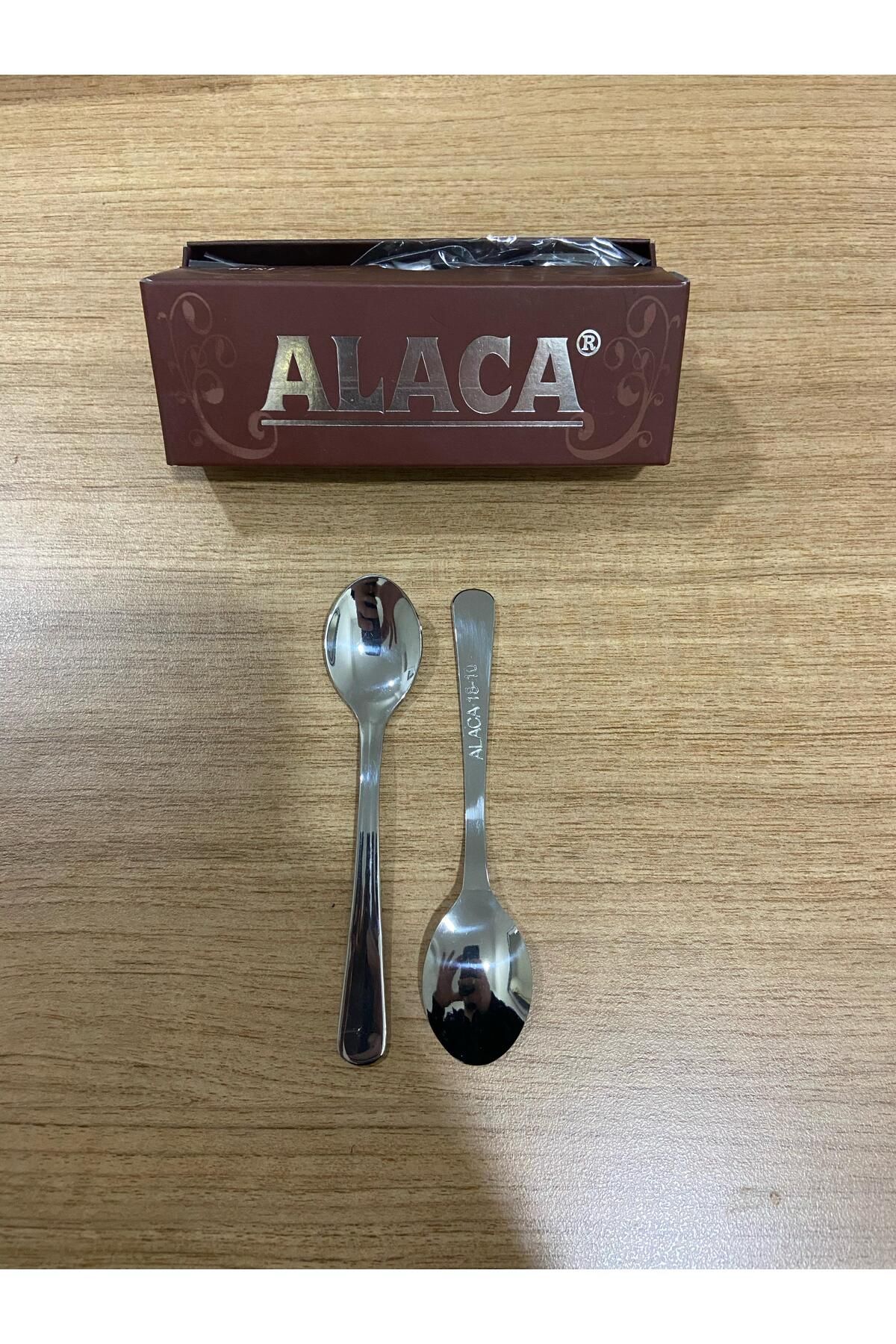 Alaca MARKA YAREN MODEL 12 ADET PASLANMAZ ÇAY KAŞIĞI