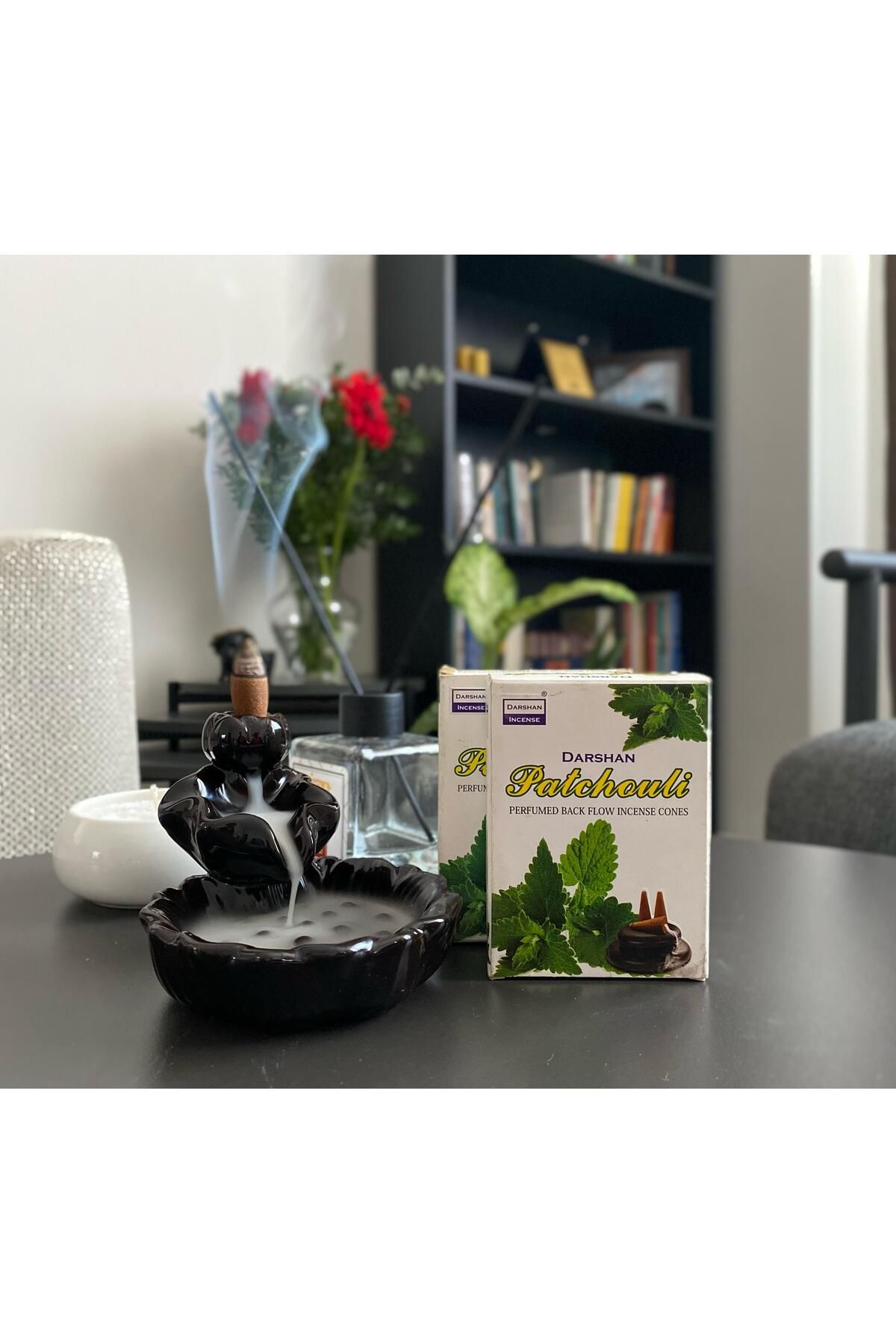 HEDİYESELİ Patchouli Geri Akış Tütsü 10 Adet