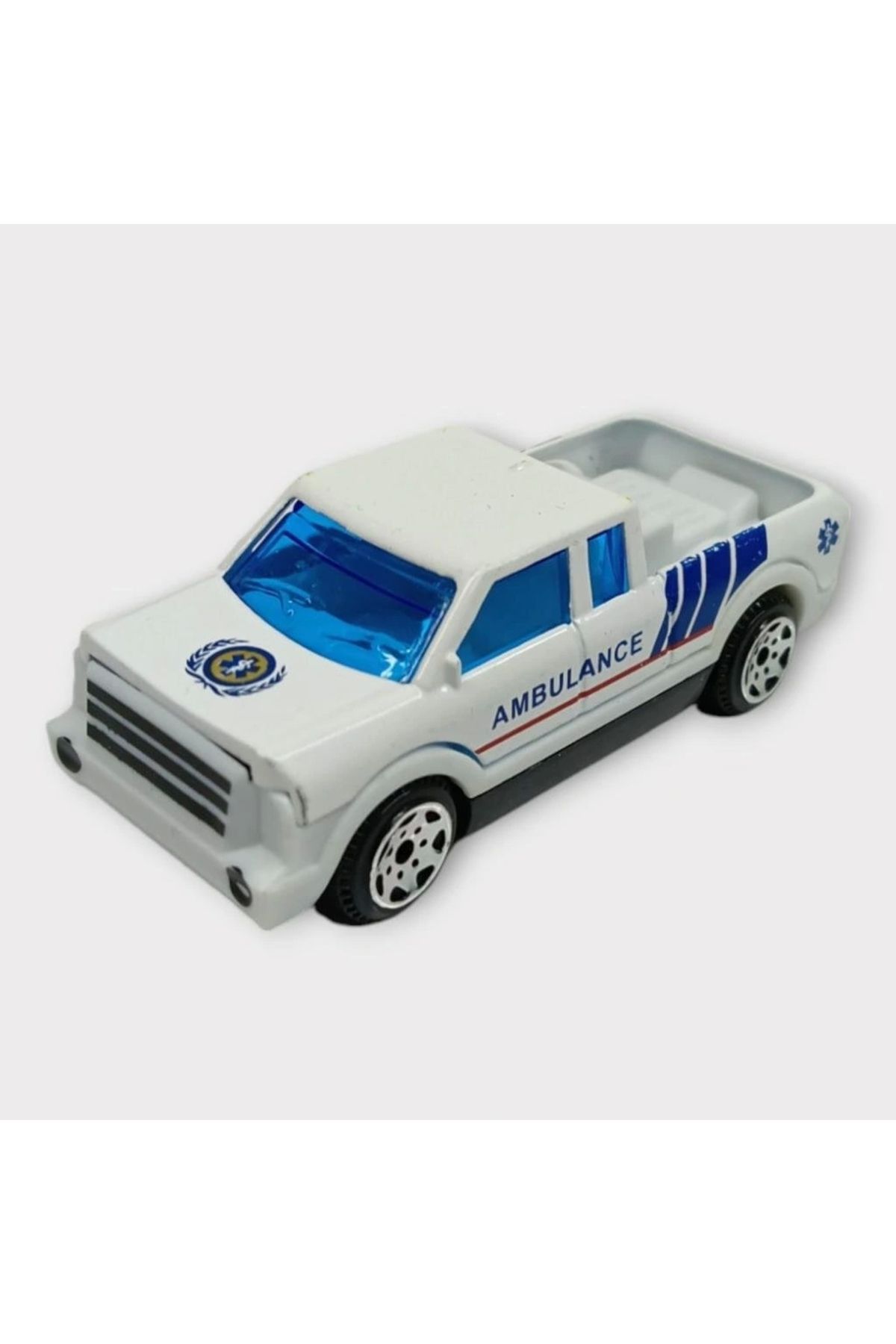 Tolzan Küçük Metal Sağlık Hizmetleri Araçları 7 Cm - Pick-Up