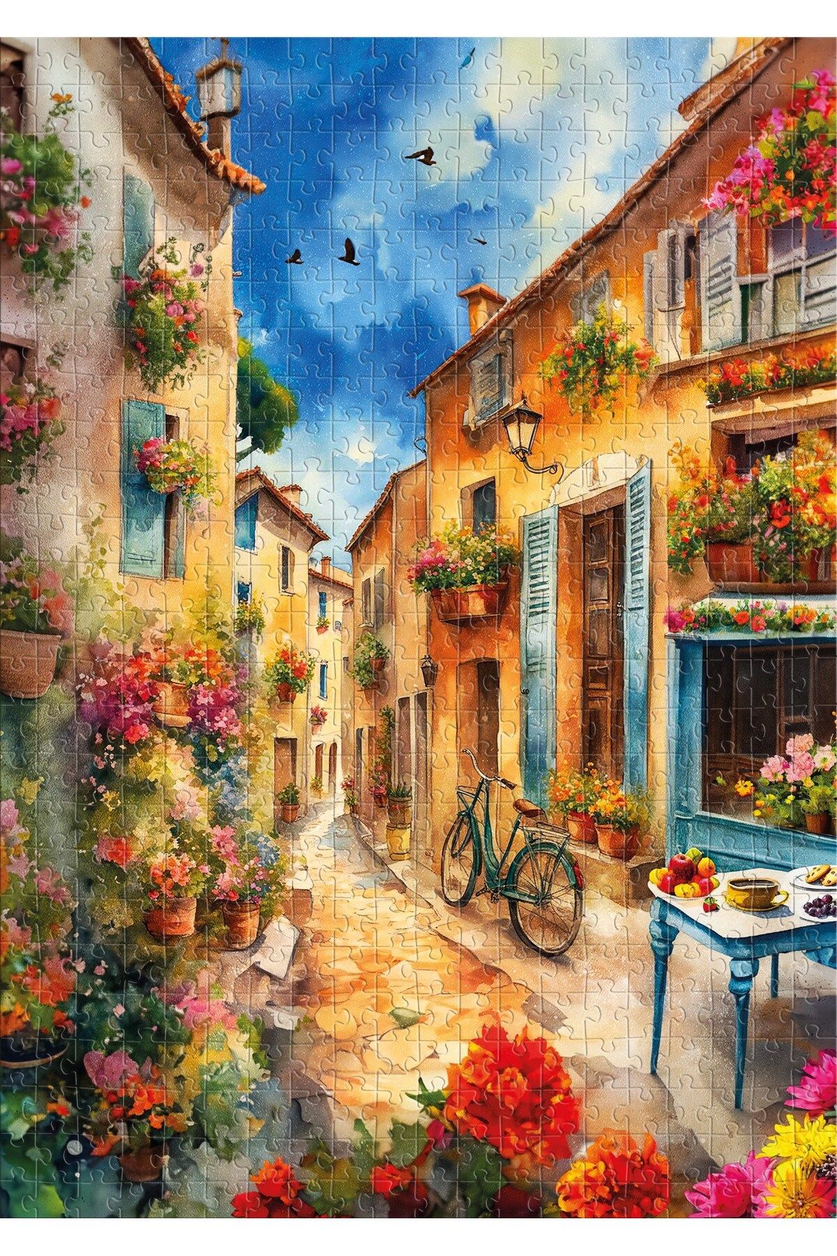 Afark Narrow Stony Street Puzzle 1000 Parça