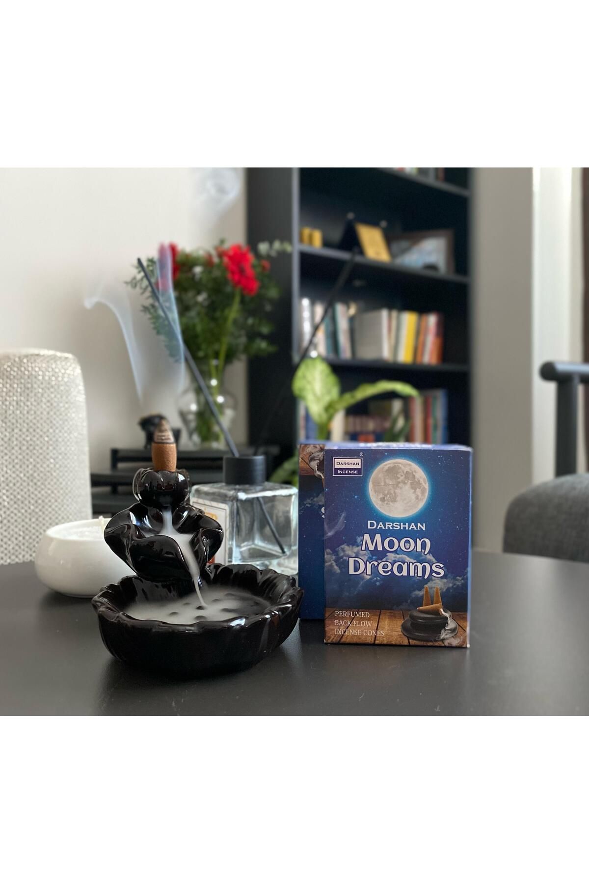 HEDİYESELİ Moon Dreams Geri Akış Tütsü 10 Adet