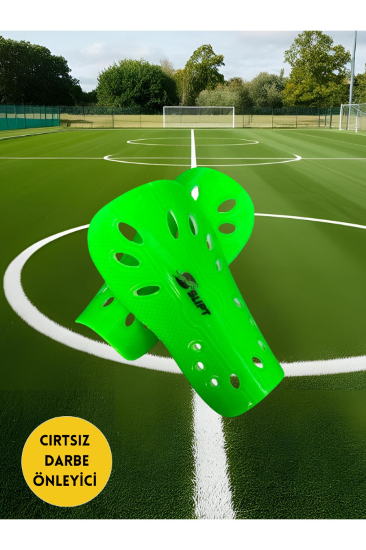 CKSpor Futbol Tekmeliği Futbolcu Kaval Koruyucu Cırtsız Tekmelik
