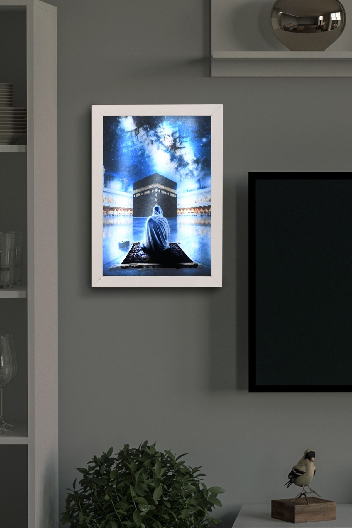 Trend Kitchen Dekoratif Led Işıklı Adaptörlü 3D Tablo