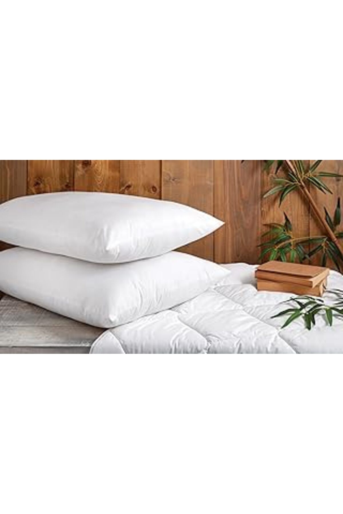 karadağsb Puffy Gronn Bambu Yastık (50X70 Cm)