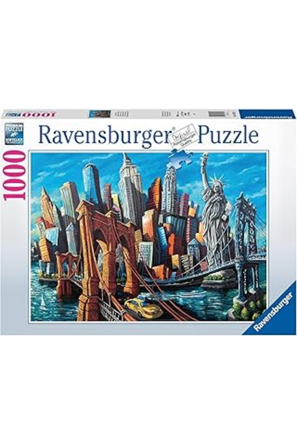 karadağsb Ravensburger 1000P Puz New York Yapboz