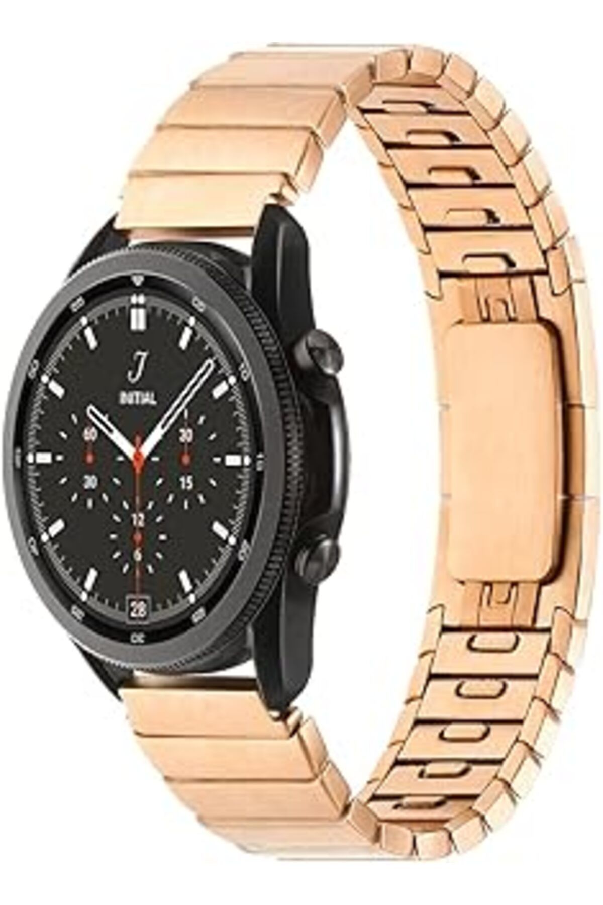 karadağsb Zore Huawei İle Uyumlu Honor Magic 2 46Mm Krd-82 22Mm Metal Kordon Rose Gold