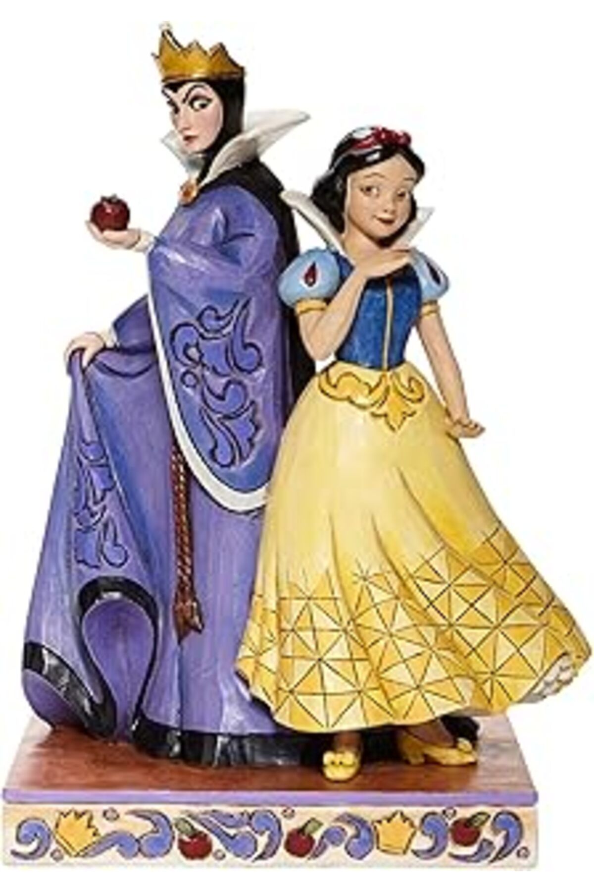 karadağsb Enesco Jim Shore Snow White & Evil Queen Disney Traditions, 6008067, 8,25 Inç