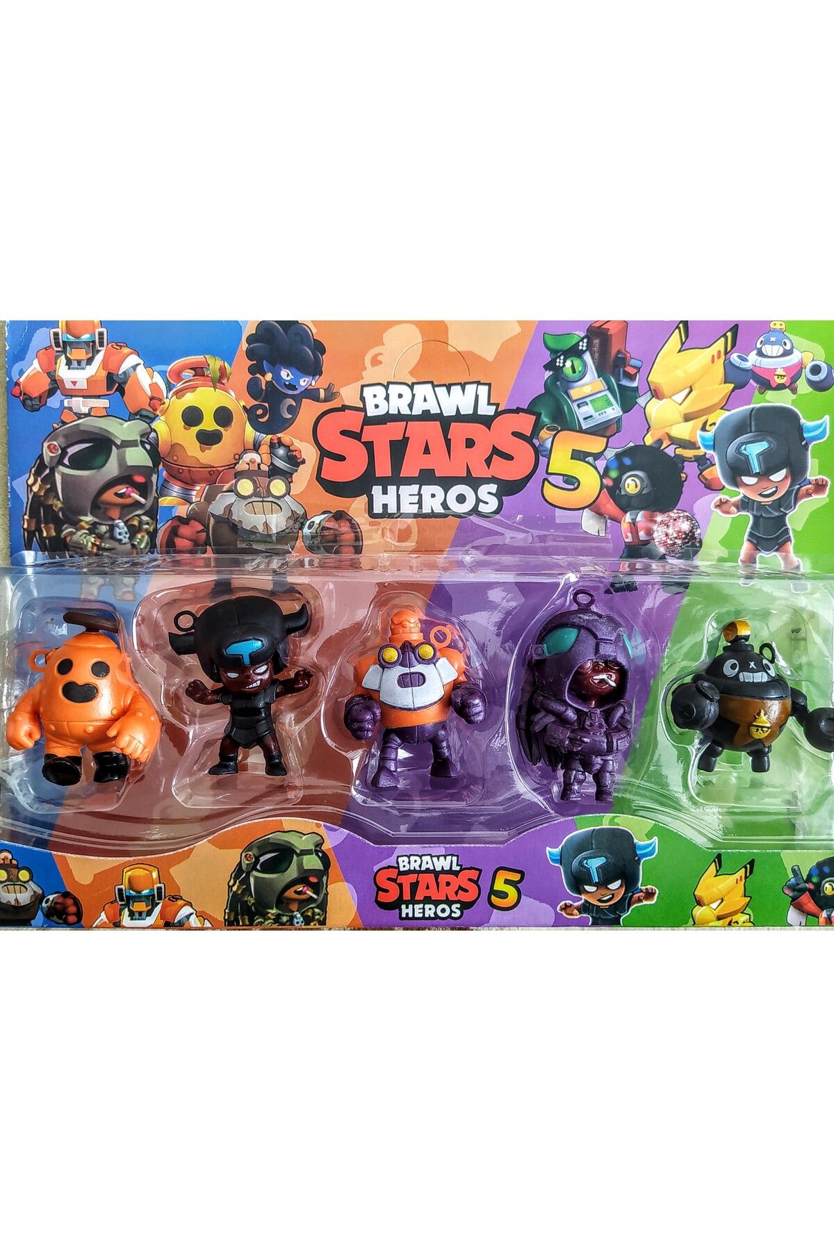 Vardem Brawl Stars 5'li Karakter Figür Seti