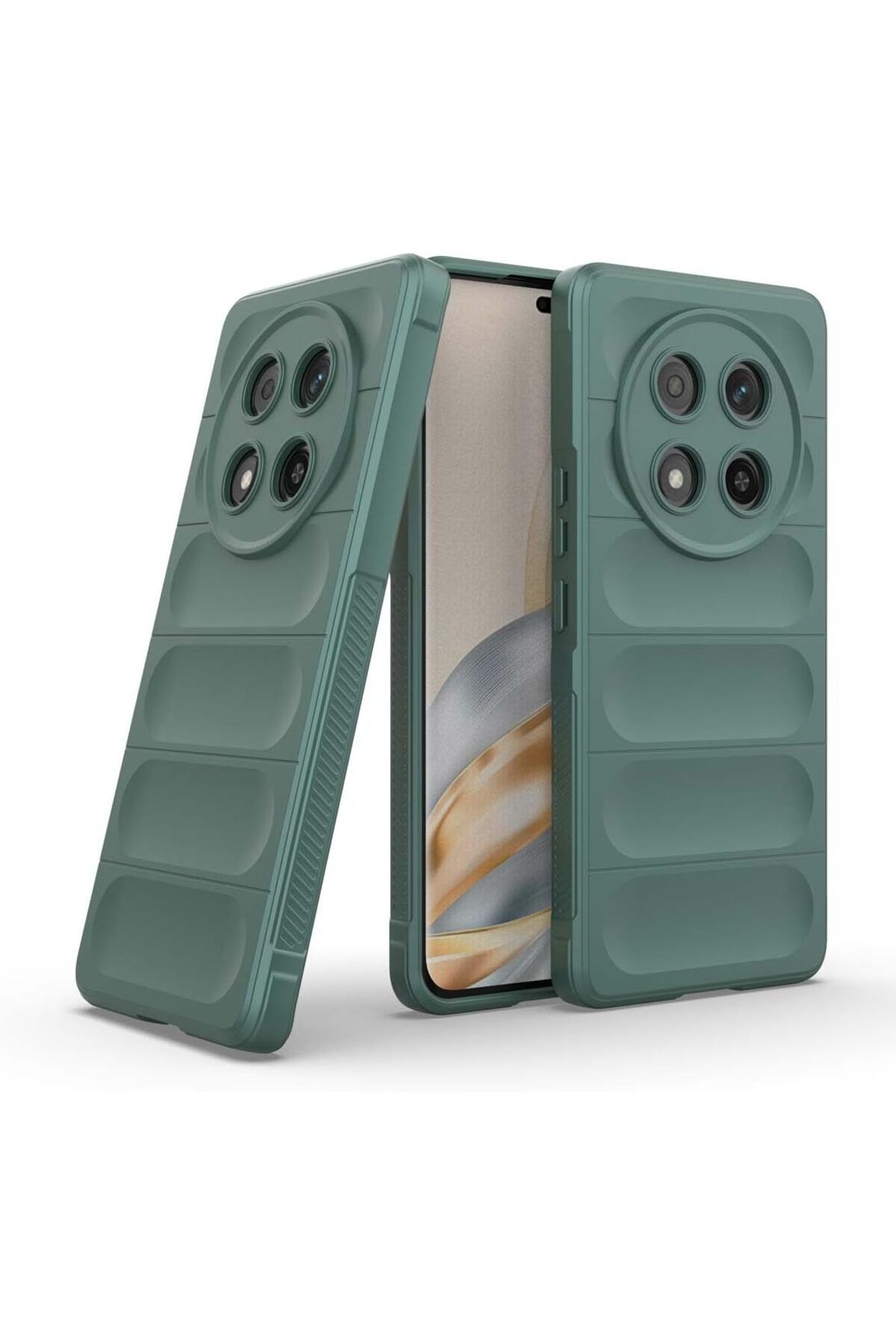 Rivor Honor Magic 7 Lite Uyumlu Kılıf Kamera Korumalı Parmak İzi Bırakmaz İçi Kadife Sıvı Silikon Kapak