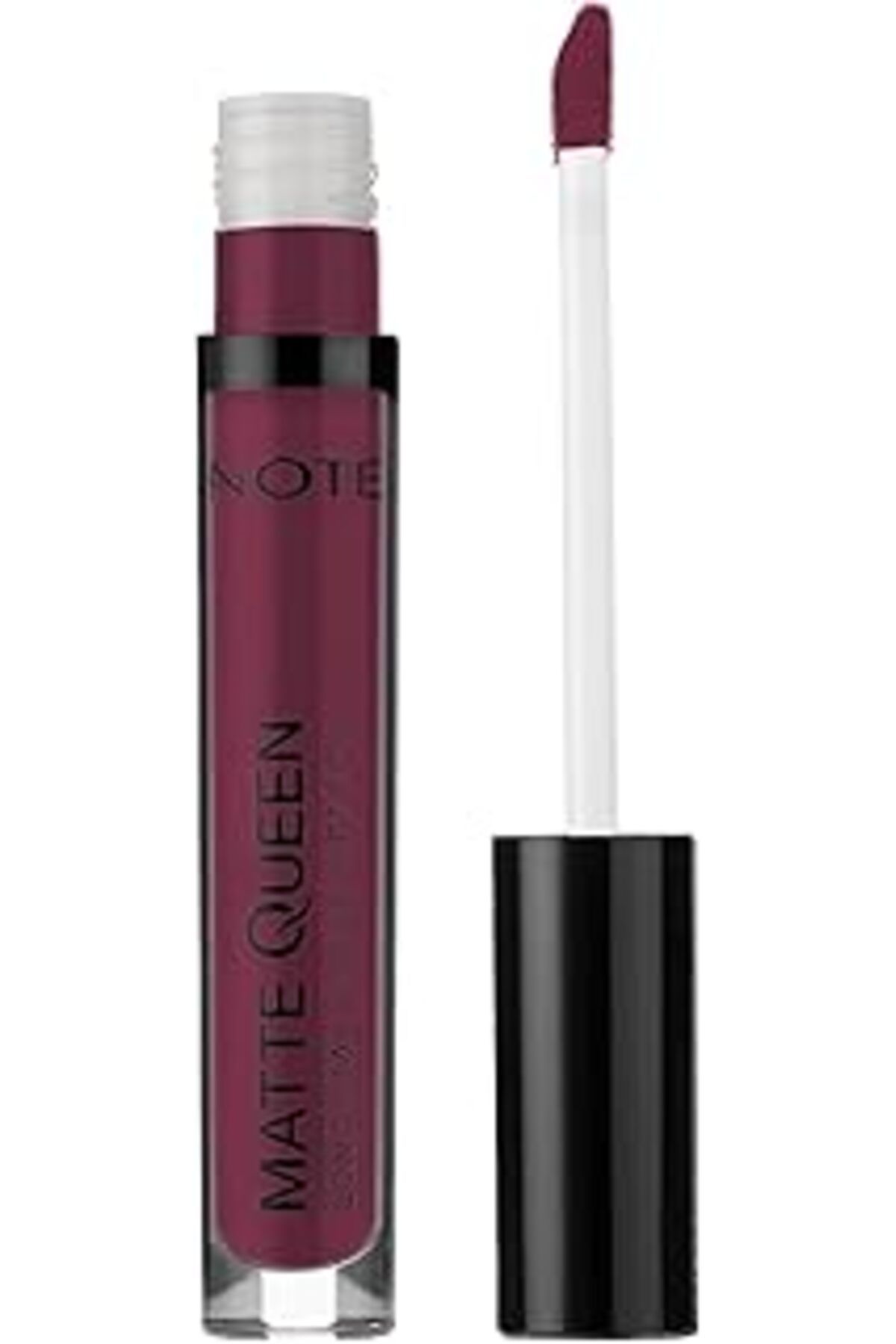 karadağsb Note Cosmetique Matte Queen Lipstick Kalıcı Mat Likit Ruj, 18 Lead The Heart, Mor