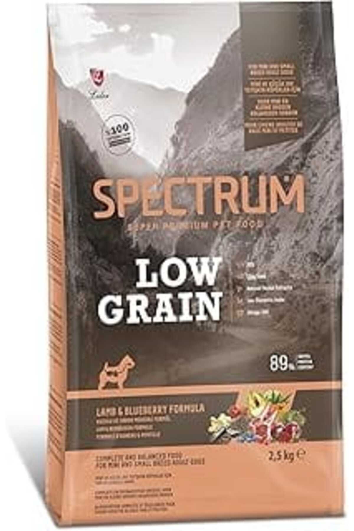 karadağsb Lider Spectrum Low Grain Kuzu Etli Ve Yaban Mersinli Mini Ve Küçük Irk Yetişkin Köpek Maması 2,5Kg