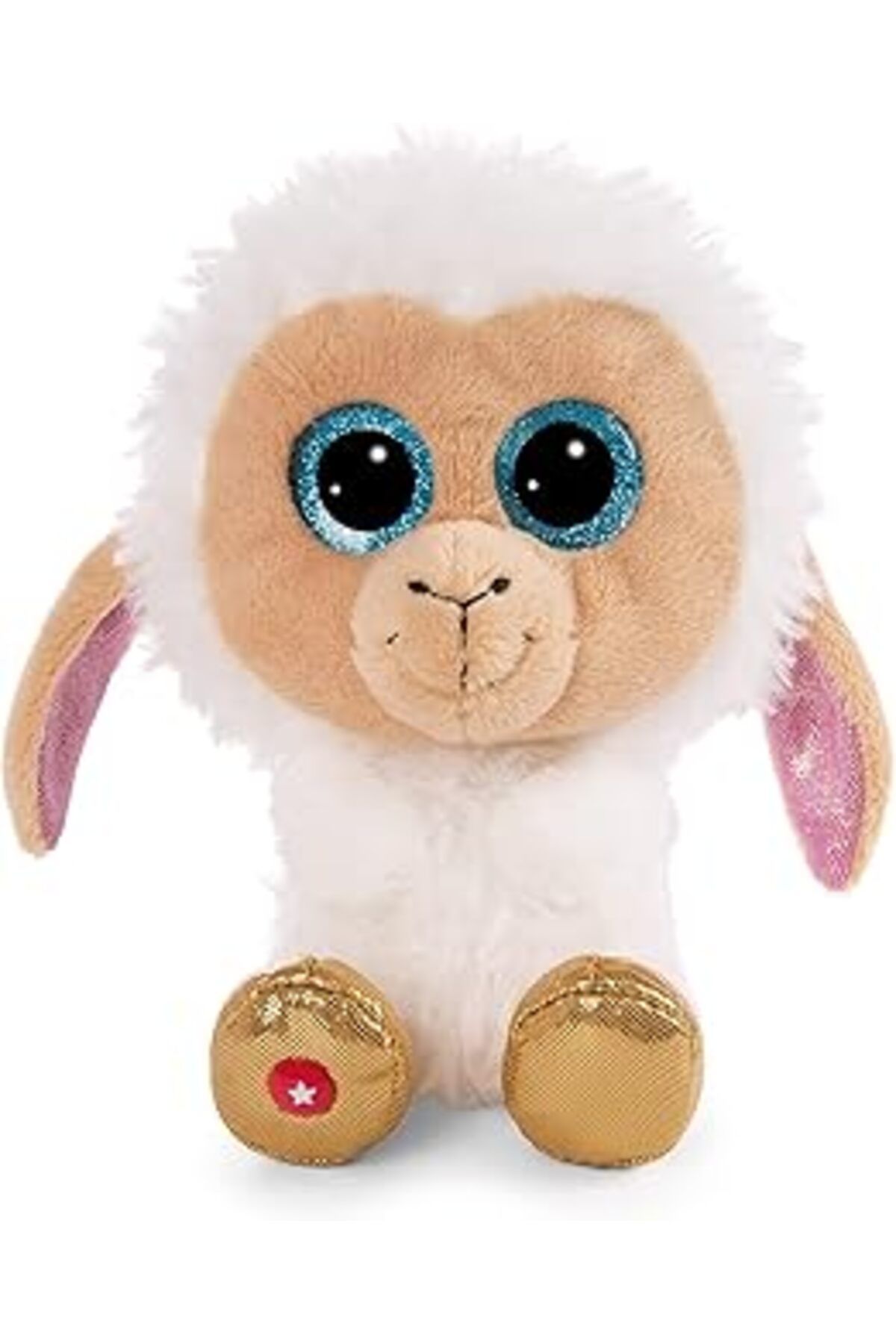 karadağsb Nici 48681 Glubschis Soft Toy Sheep Wollon 15Cm Green
