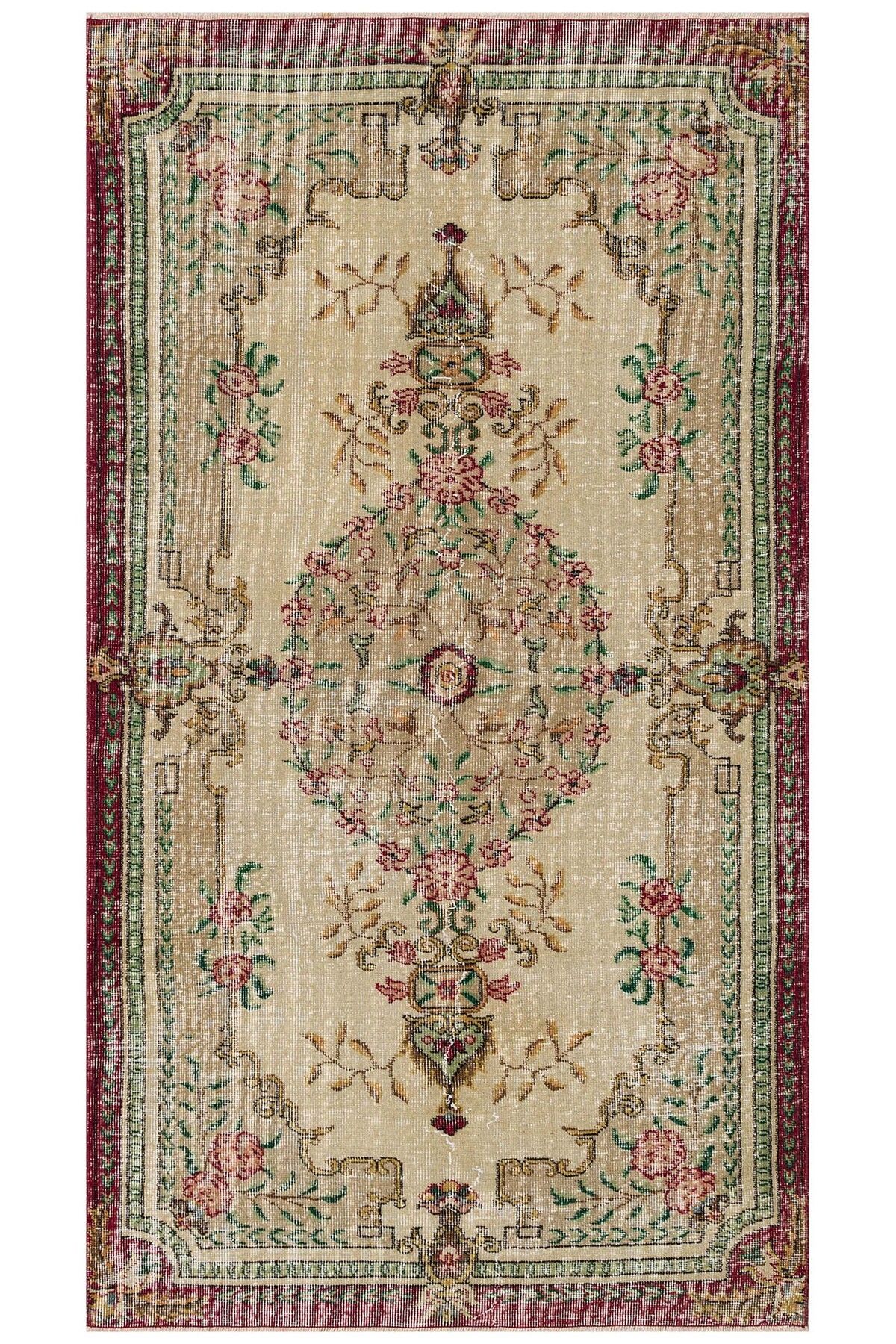 Sempati halı Retro Stil Halı 117x210 cm 9048