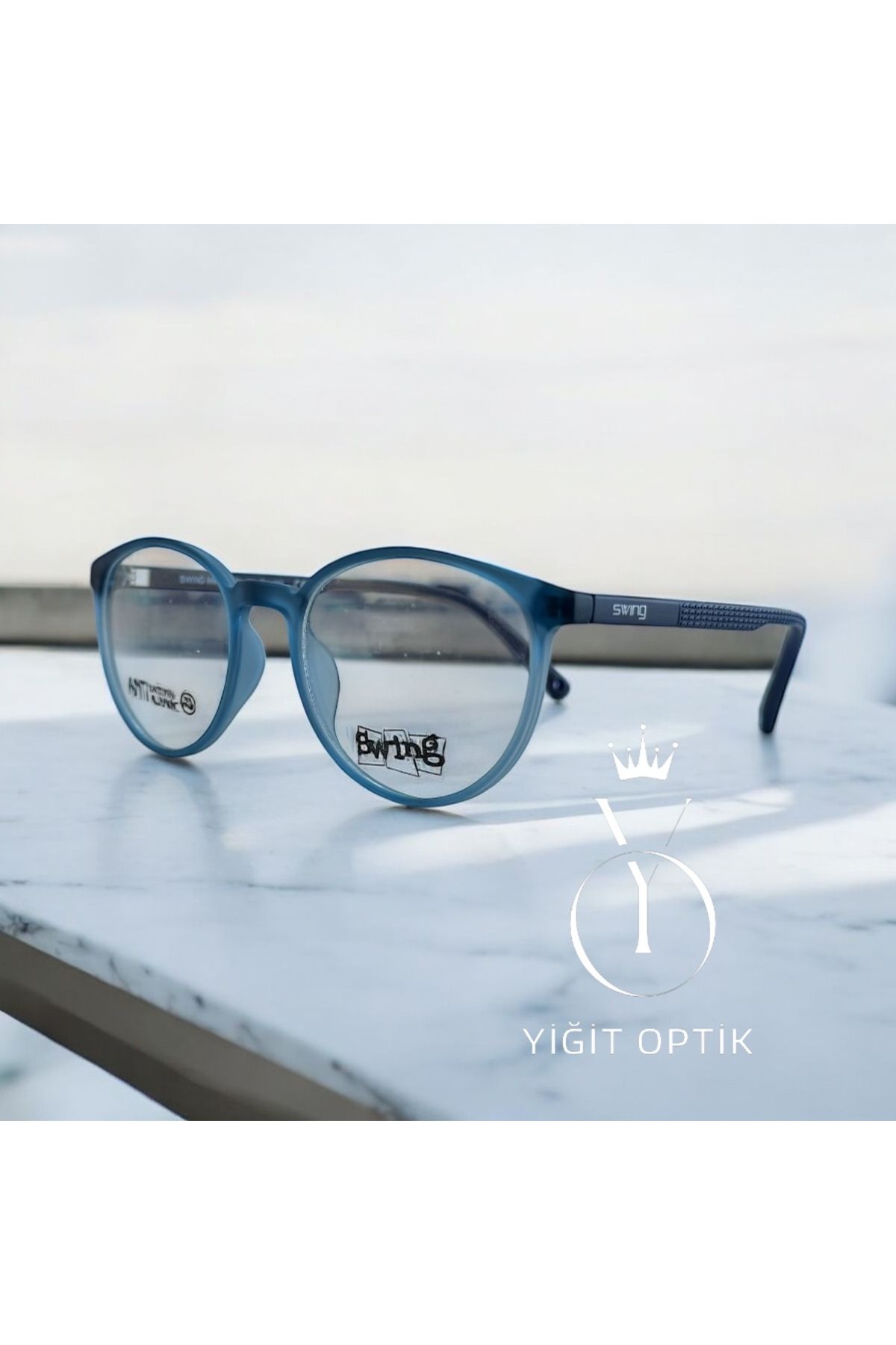 Swing Tr320 c457 45-17-130 Çocuk optik cam uyumlu gözlük 4-6 yaş Demo camlı ( KIRILMAZ )