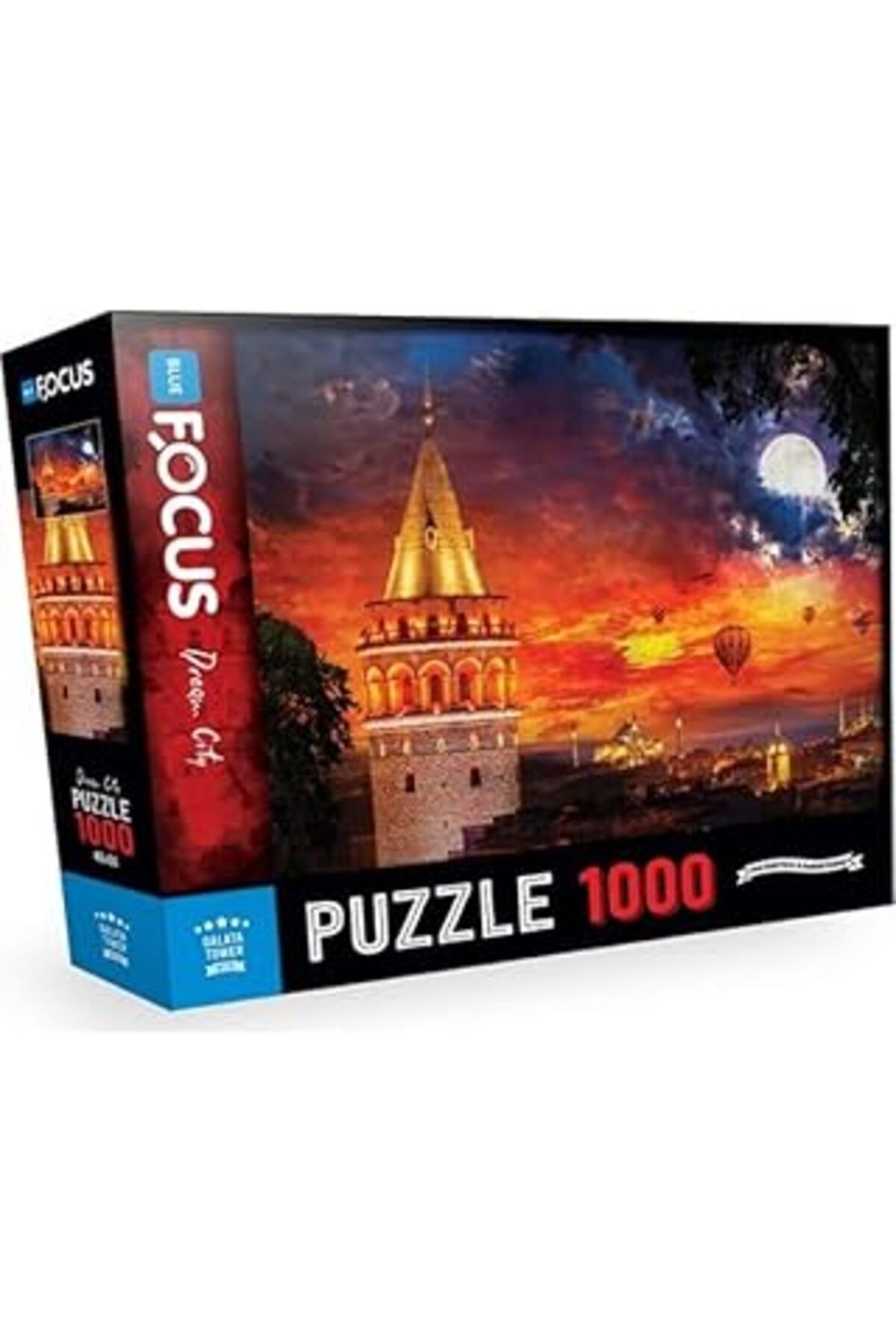 karadağsb Blue Focus Puzzle Galata Kulesi 1000 Parça