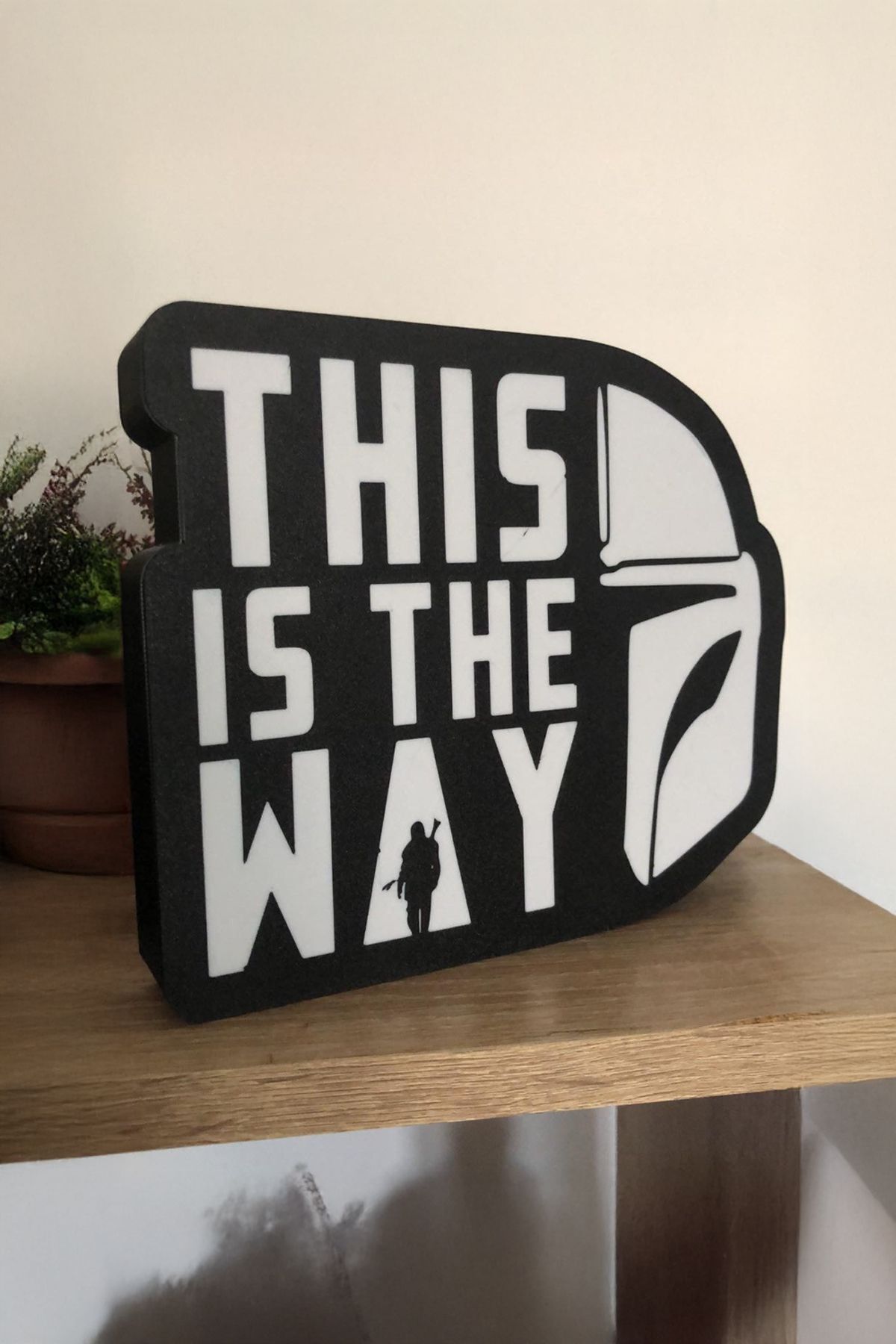 MEK The Mandalorian This is the Way LED Aydınlatma