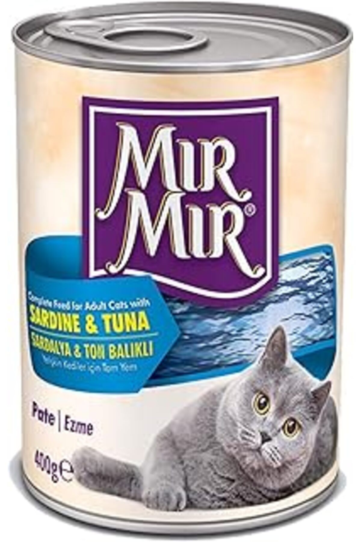 karadağsb Mırmır Sardalya Ve Ton Balıklı Kedi Konservesi 400 Gram