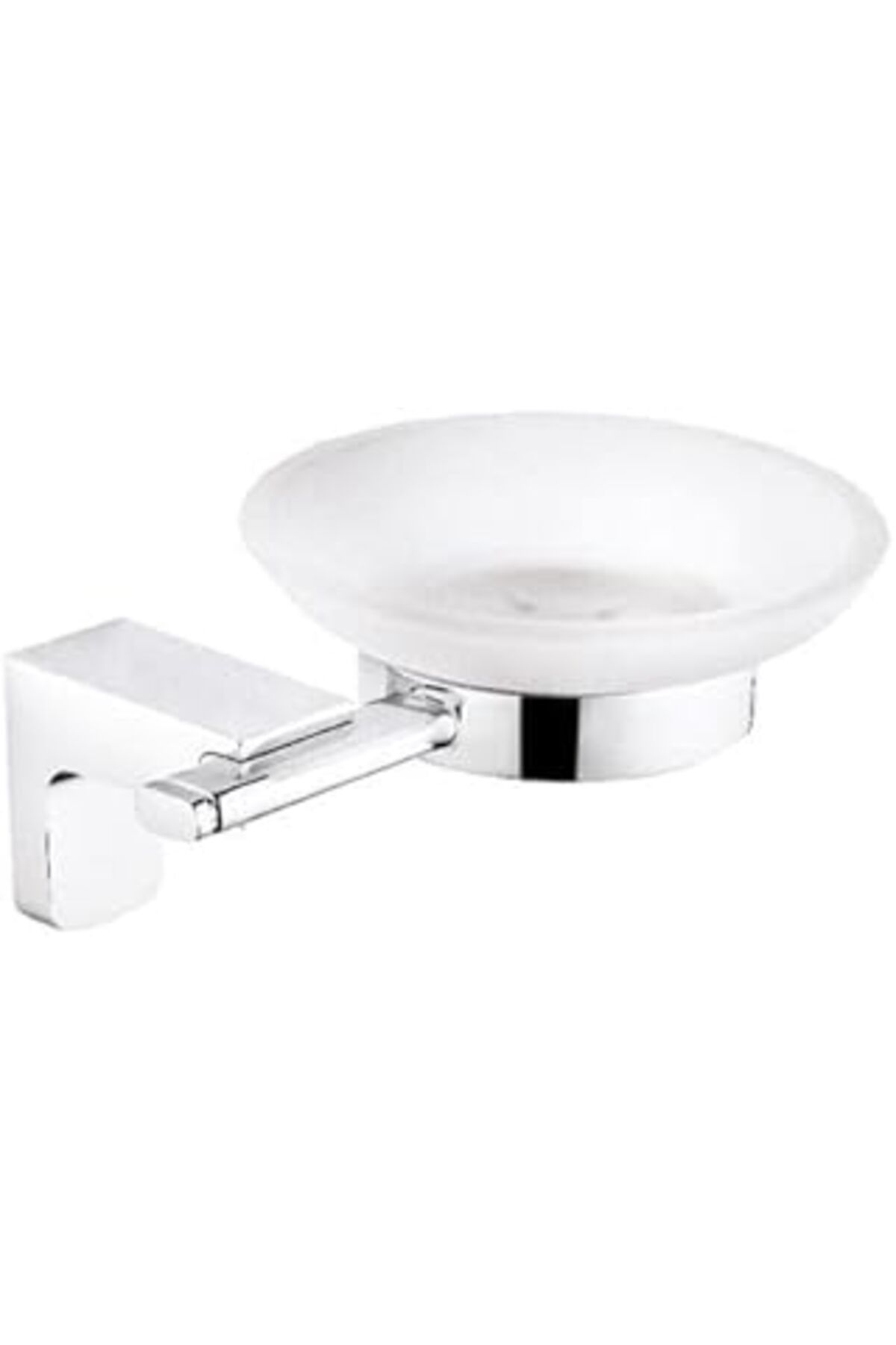 karadağsb Ardini Safir Metal - Cam Sabunluk Banyo Mutfak Krom Ömür Boyu Paslanmaz