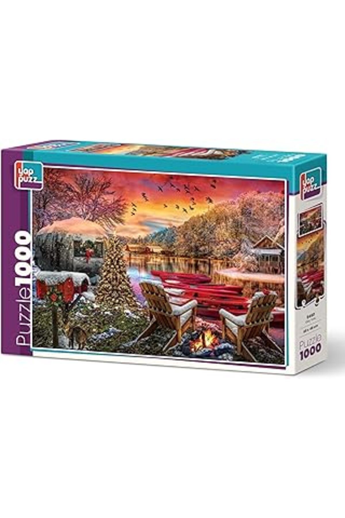 karadağsb Yappuzz Göç Yolu 1000 Parça Puzzle