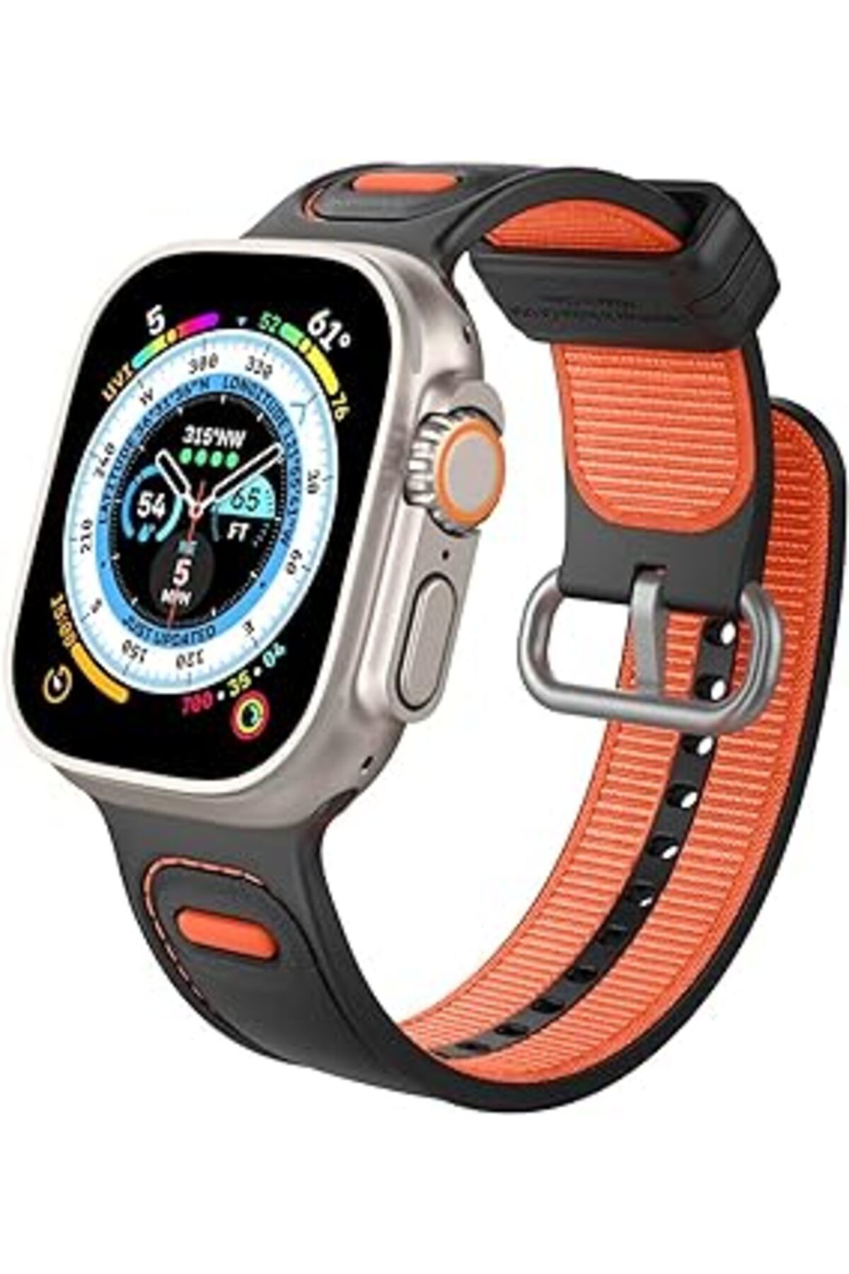 karadağsb Caseology Athlex Bileklik, Apple Watch Ultra (49 Mm), 8/7 (45 Mm) Serileri, Se2/6/Se/5/4 (44 Mm) Ve